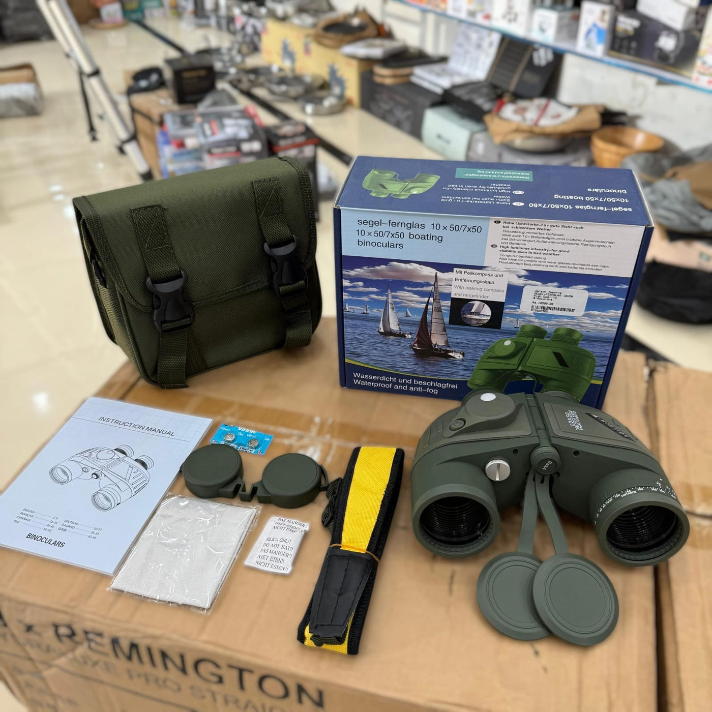 Imported SEGEL-FERNGLAS 10X50 High Quality Binoculars