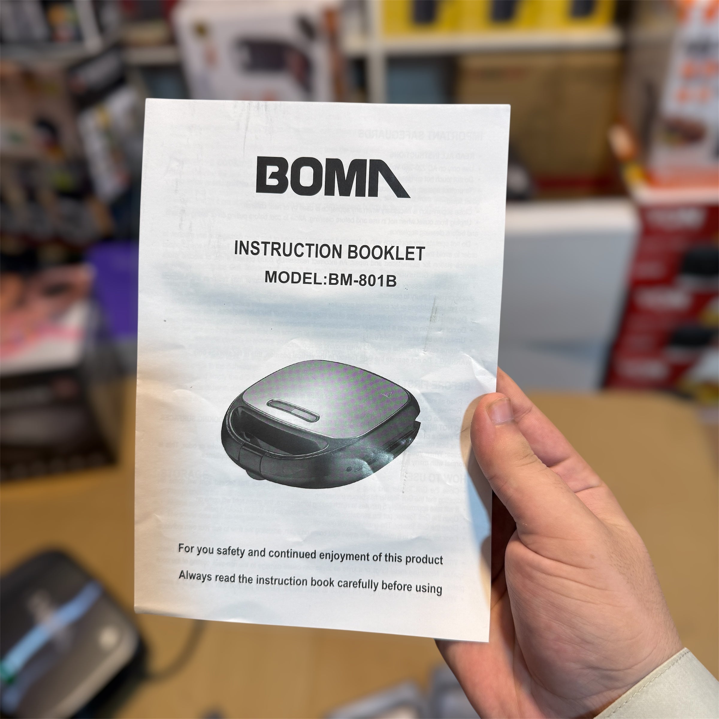 Boma 8in1 Sandwich Maker.