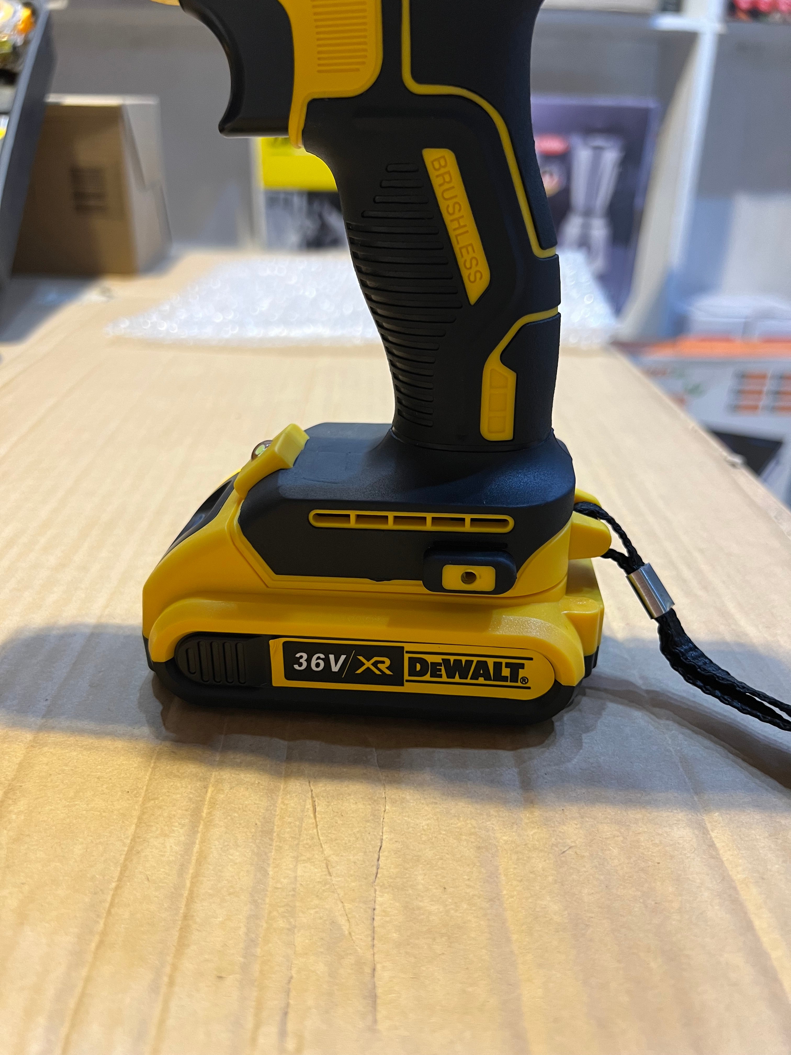 Very High quality Dewalt Brushless 36Volt Drill Set