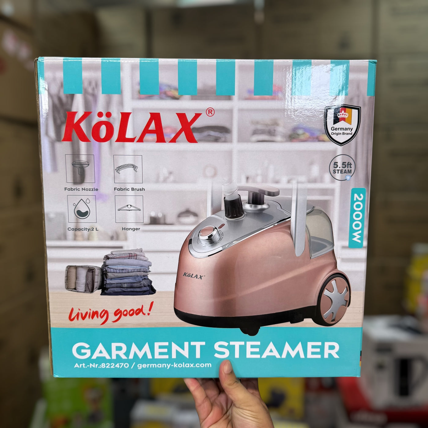 Kolax Professional Garments Steamer
