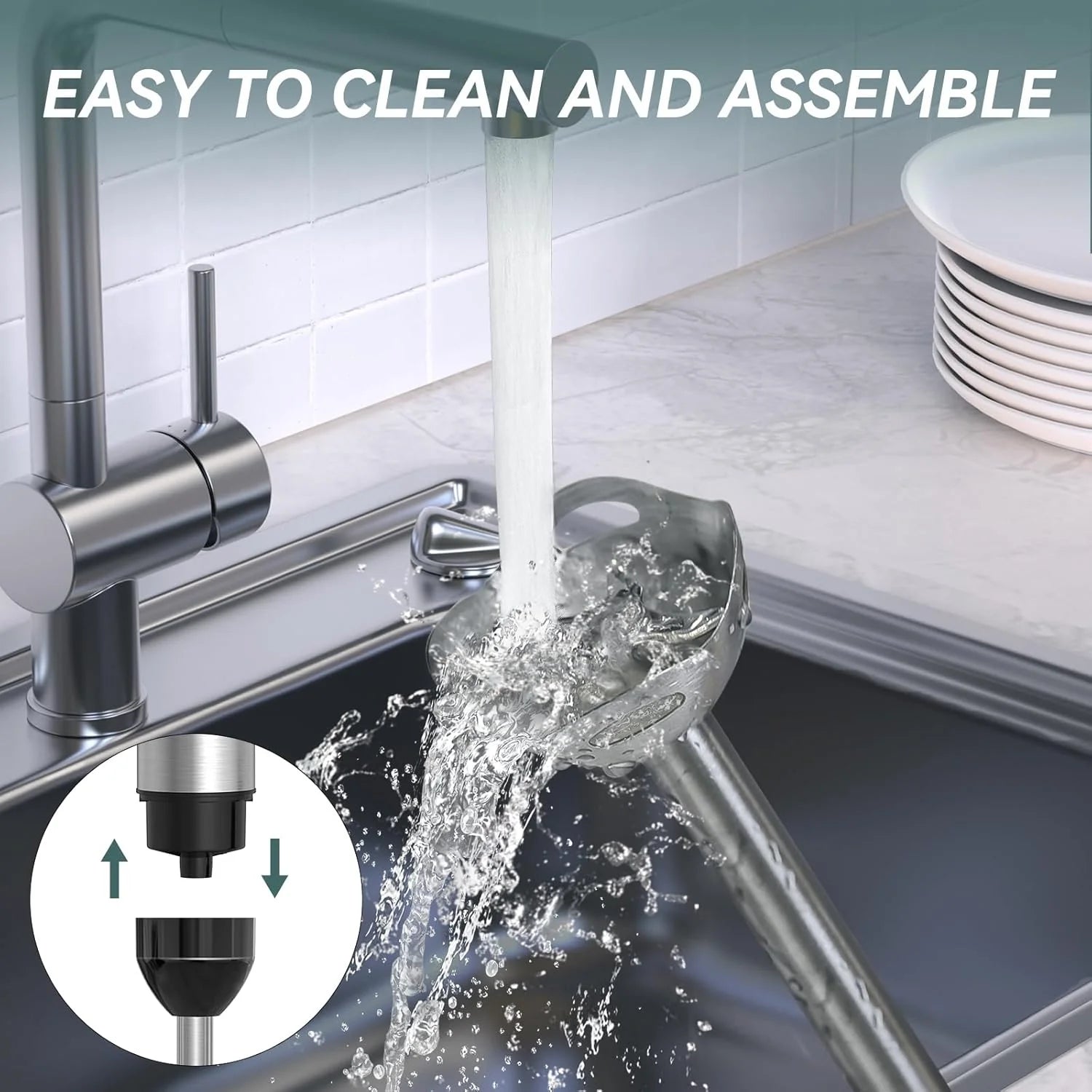 Juissiart 5in1 Hand Blender Set