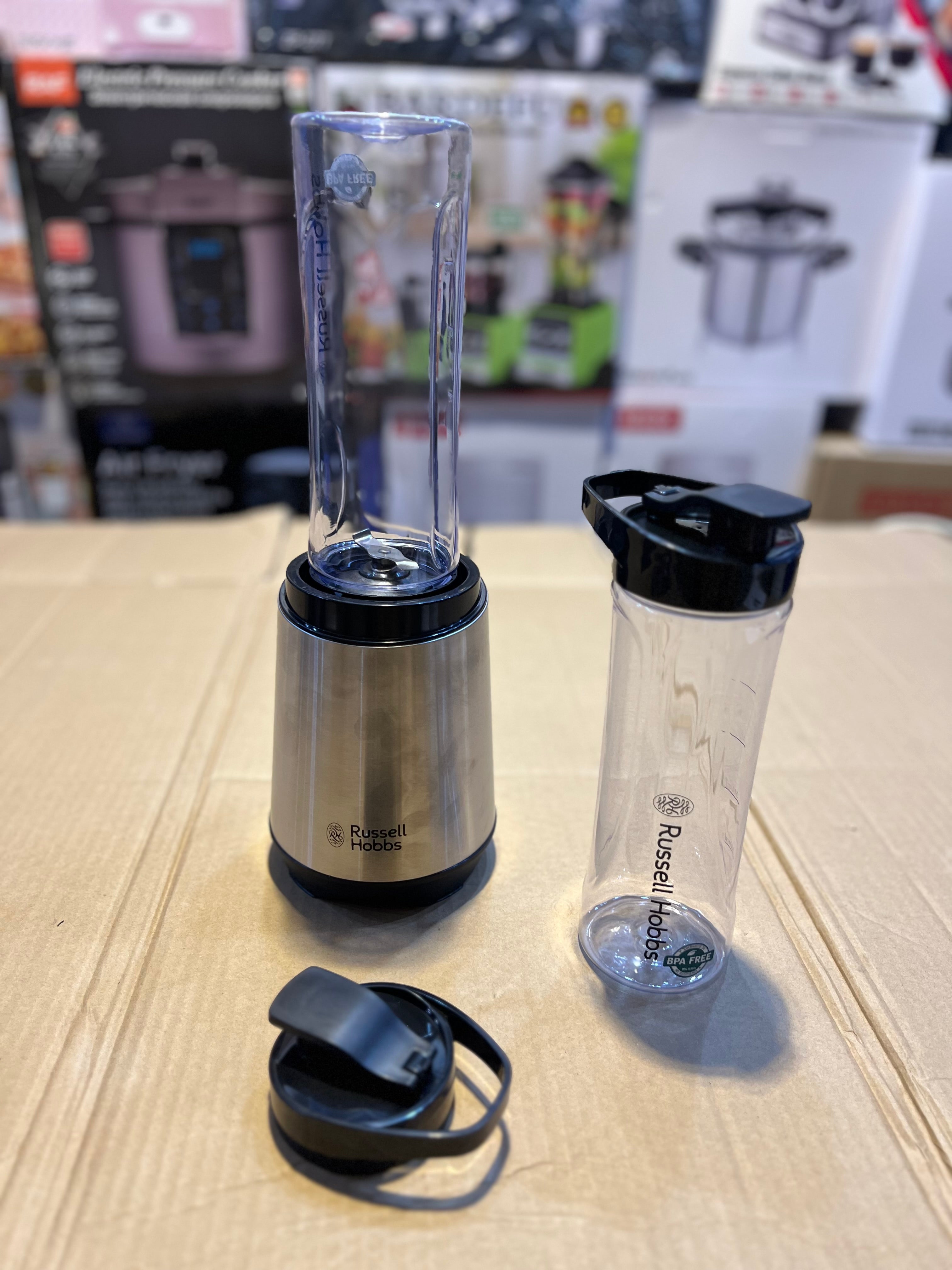 Original Russell Hubbs Mix & Go Steel Blender