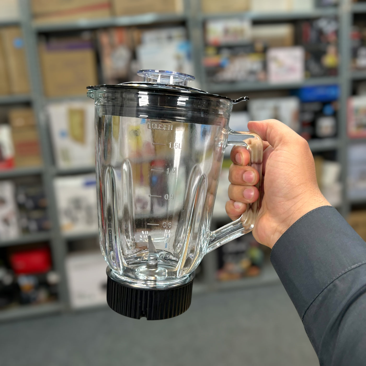 Imported Cronier 2in1 Glass Blender Set
