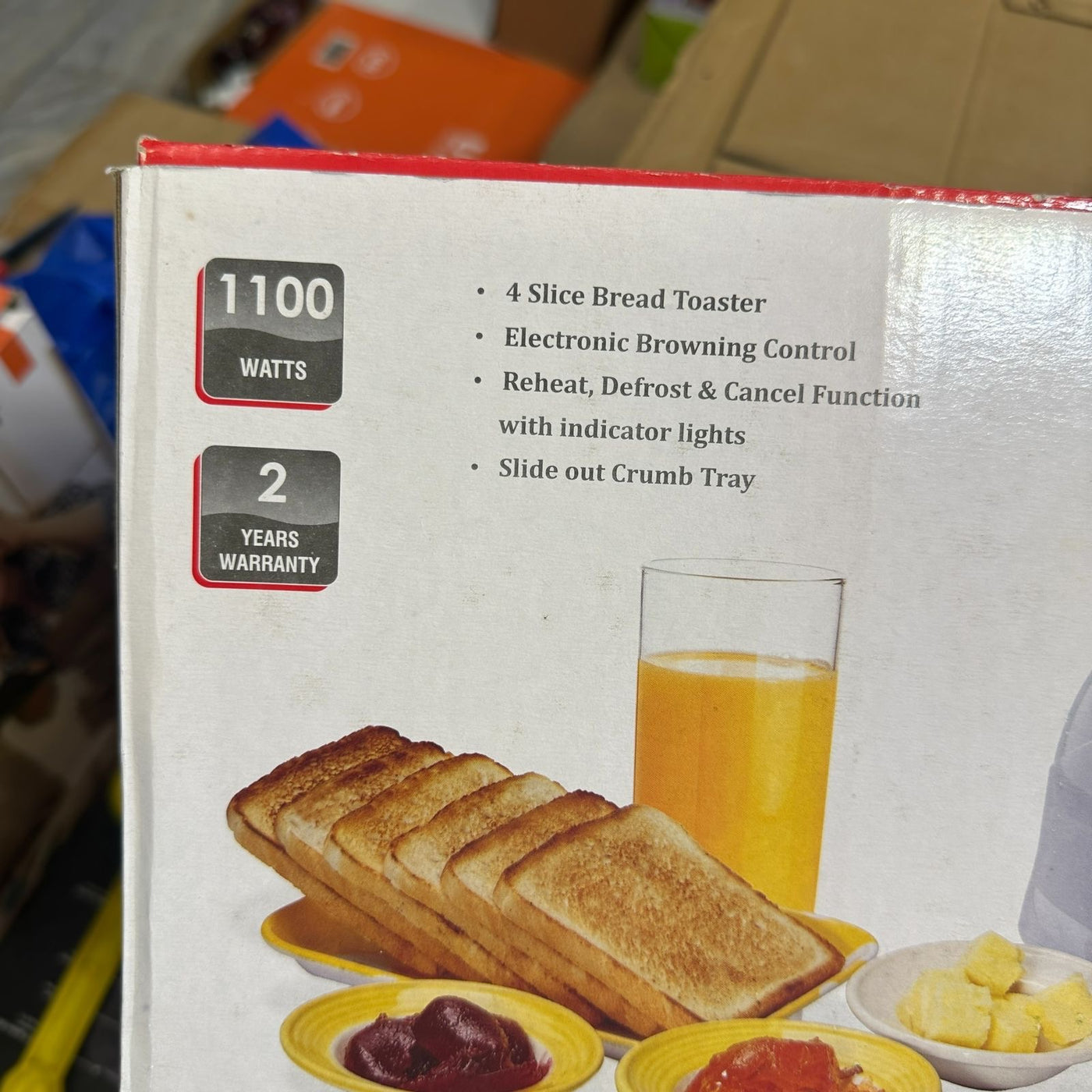 Singer 4 Slice Popup Toaster