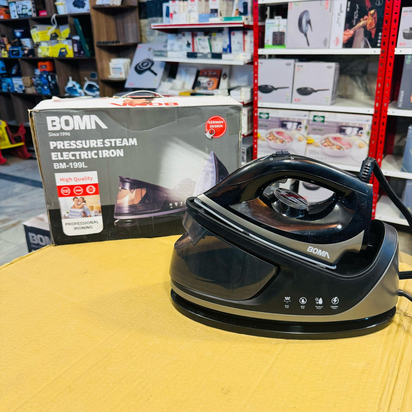 Boma Tank Steam Iron