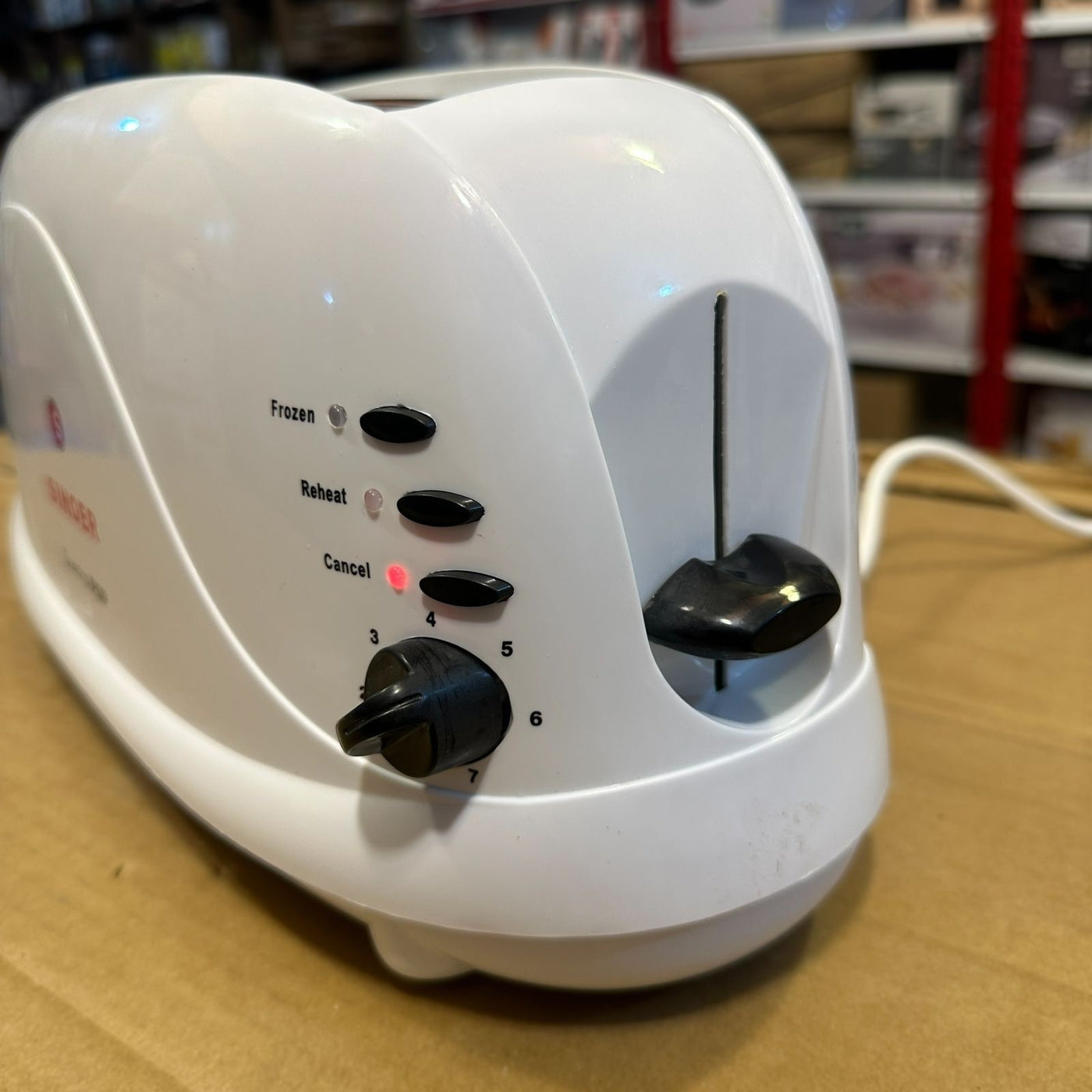 Singer 4 Slice Popup Toaster
