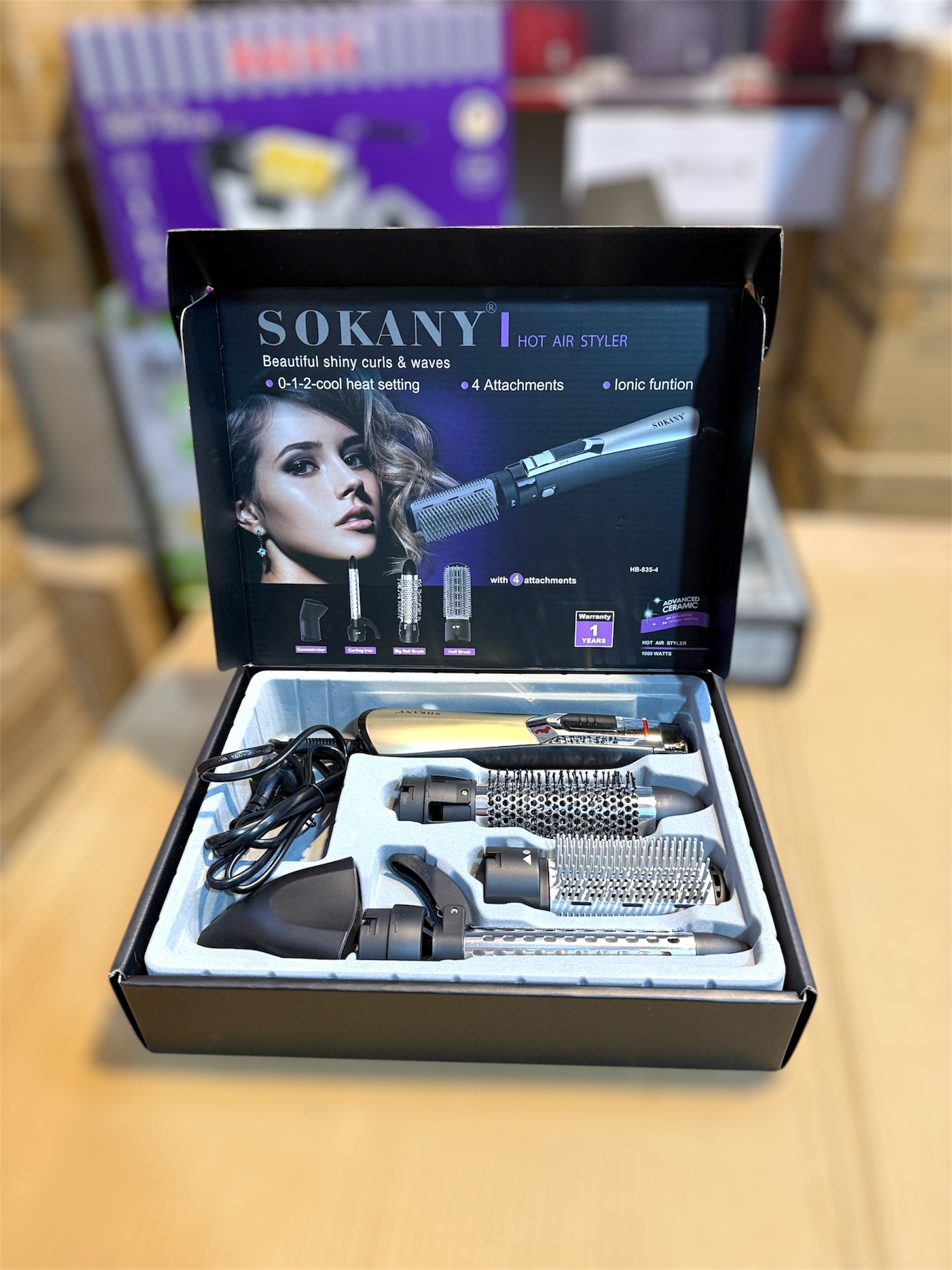 Sokany 5in1 Hair Styler