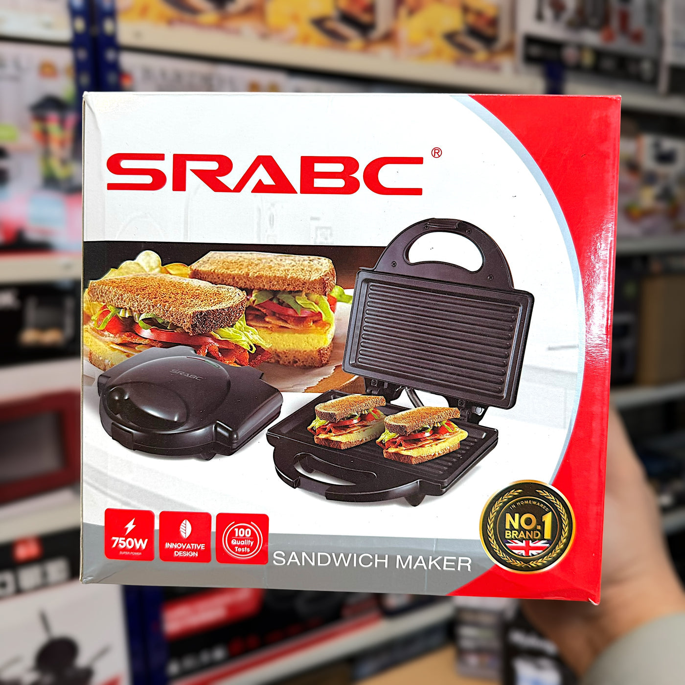 Lot Imported SRABC Electric Sandwich Grill