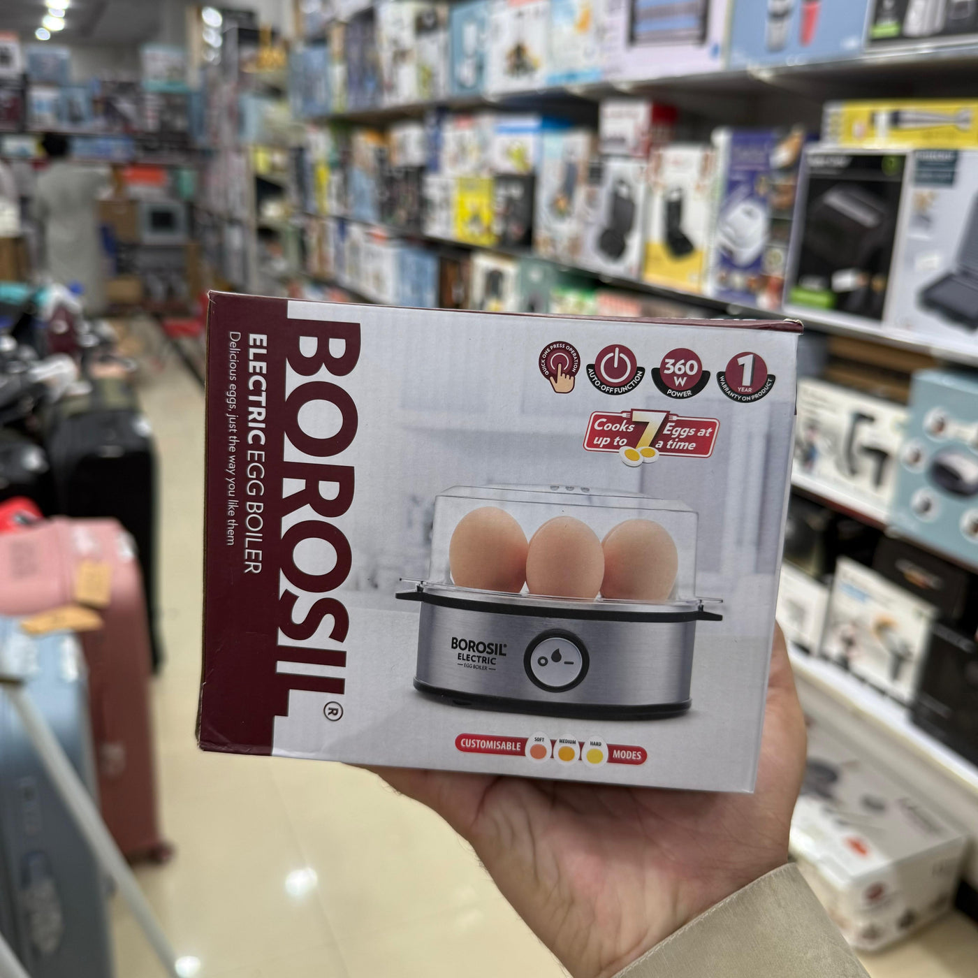 Borosil Electric Egg Boiler