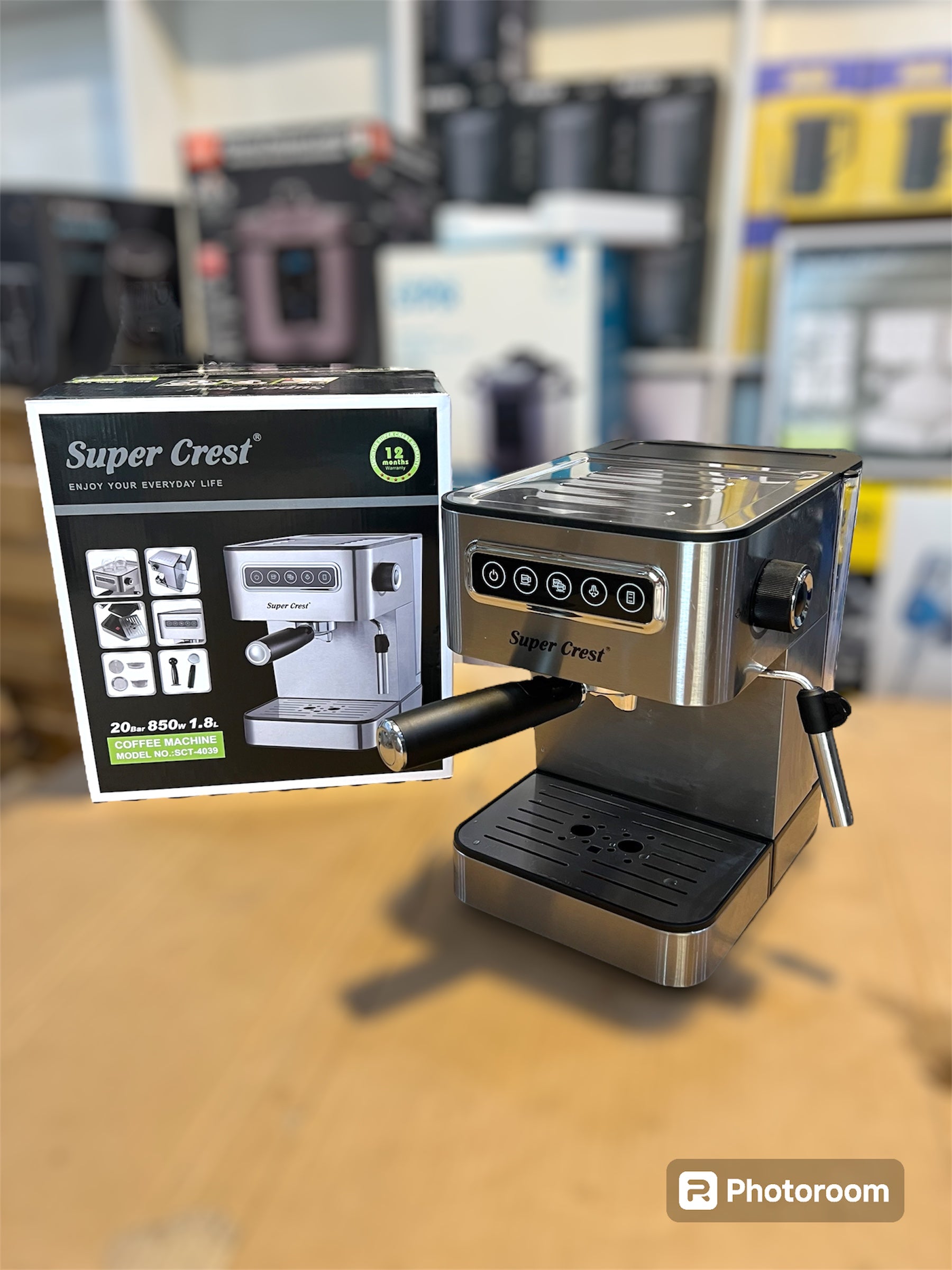 Germany Super Crest 20Bar Powerful Coffee Maker