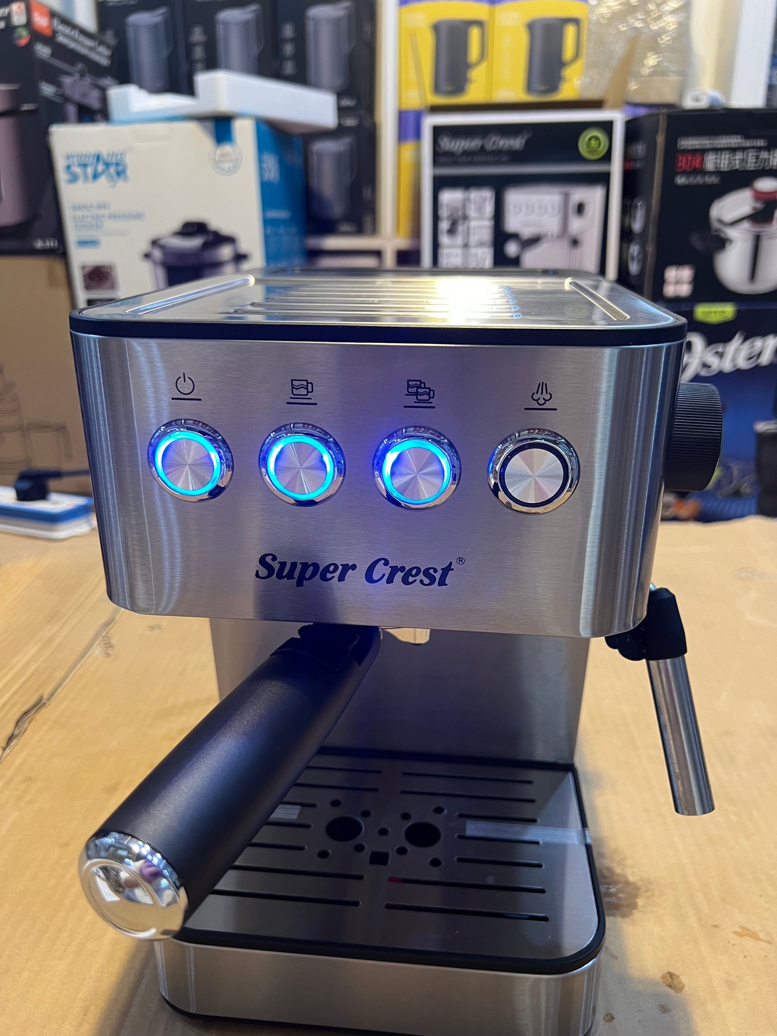 Germany Super Crest 20Bar Powerful Coffee Maker