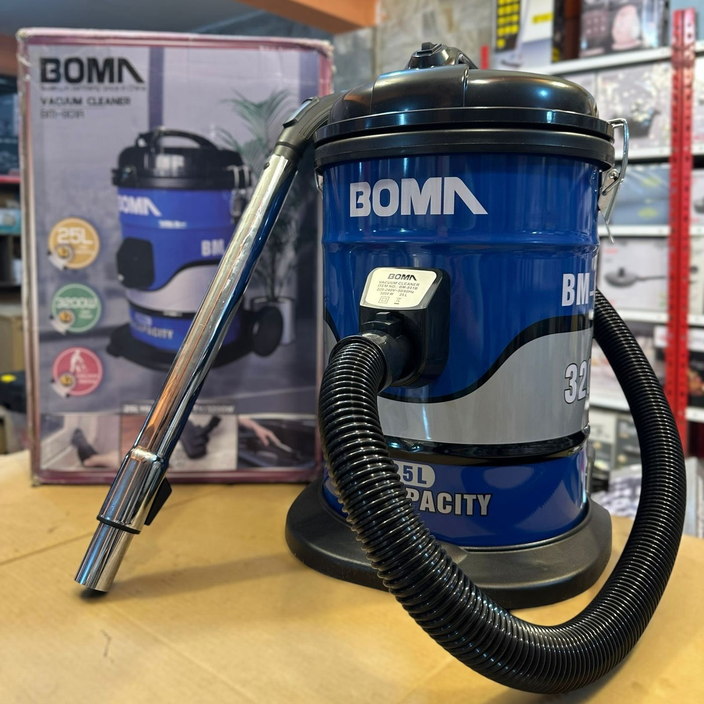 Boma Drum Vacuum Cleaner 25L