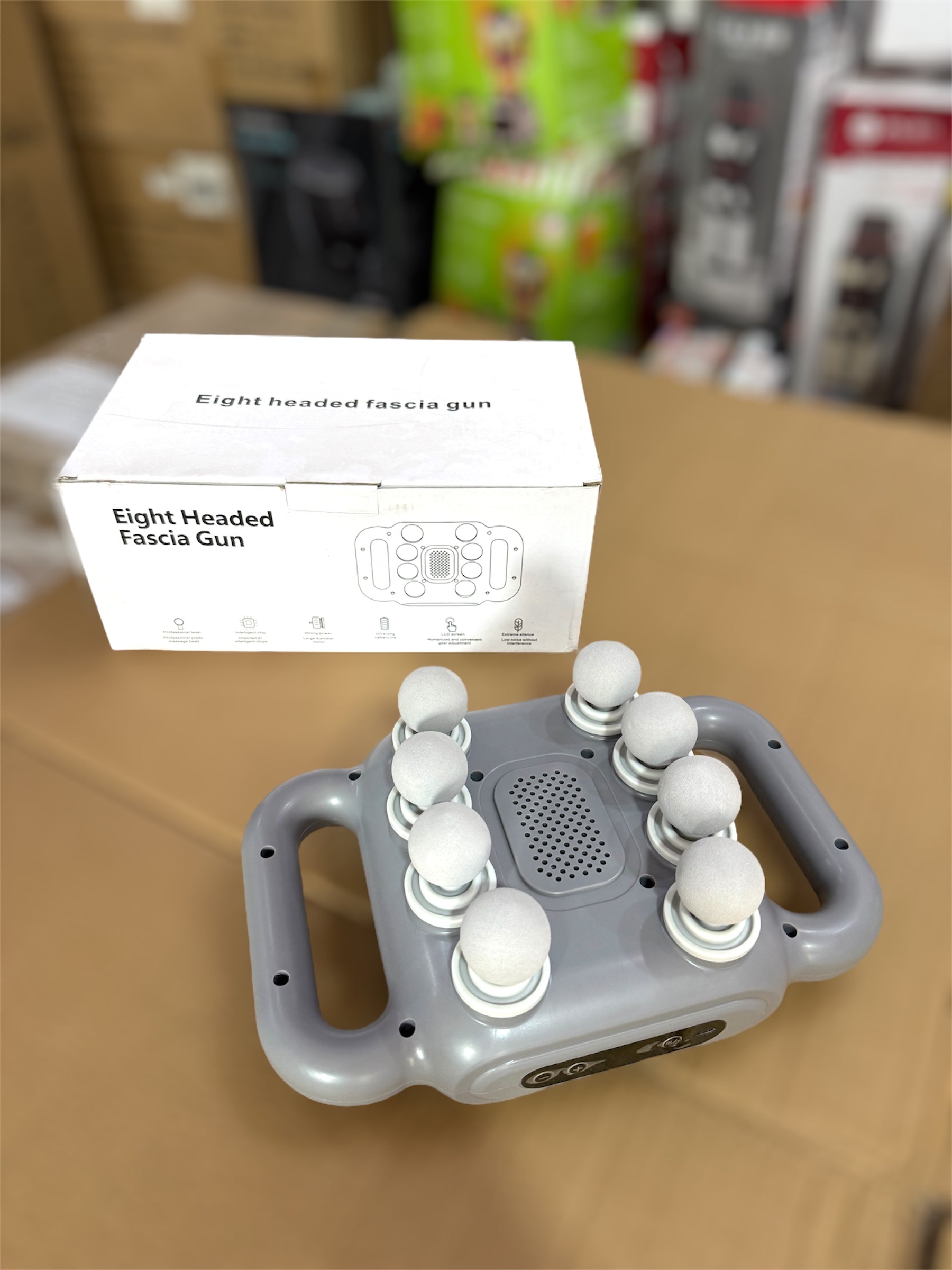 Lott Imported 8Head Gun Massager