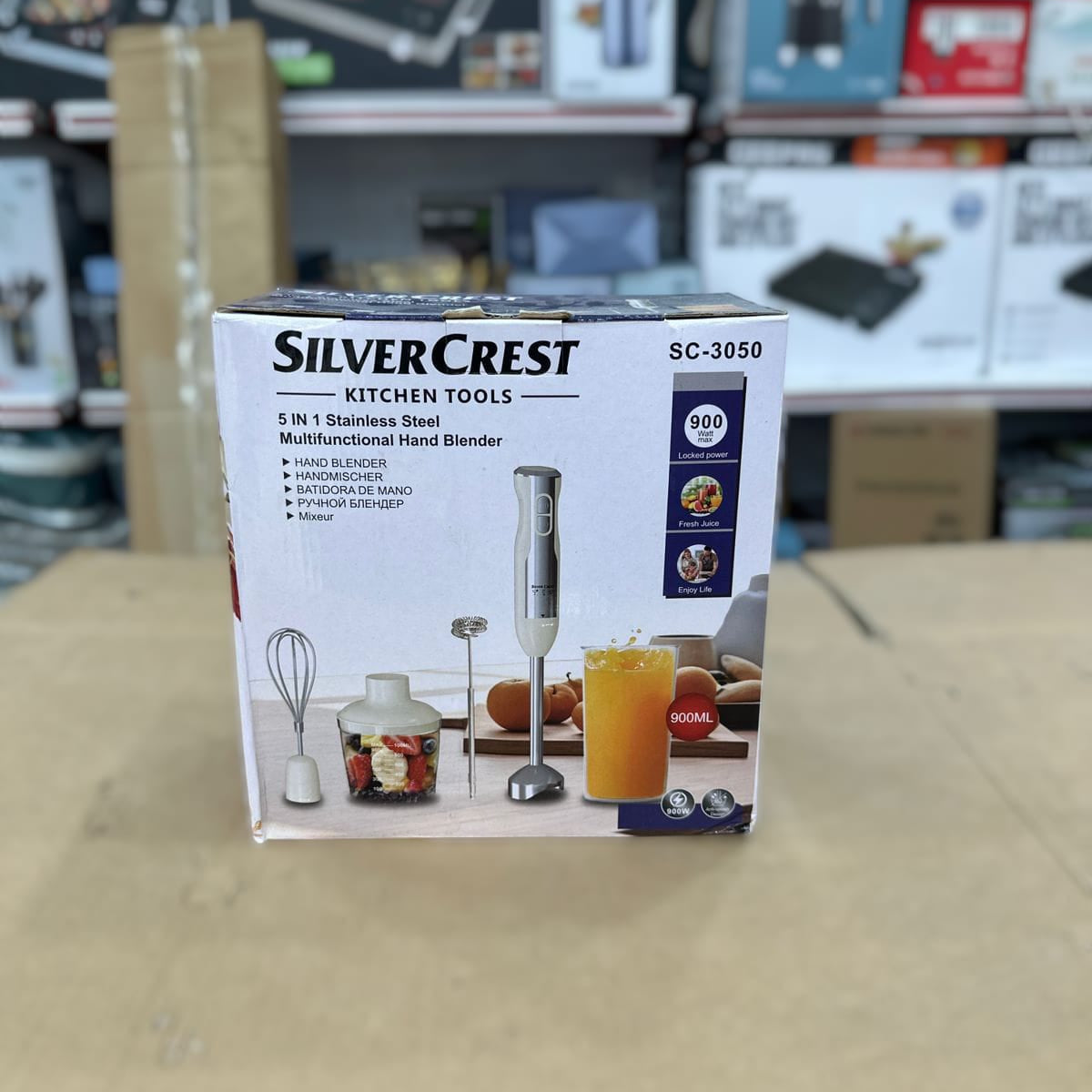Silver Crest 5 in 1 Hand Blender Set