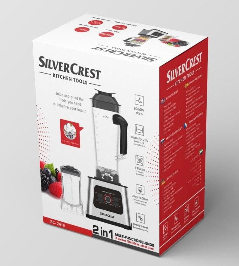 Silver Crest 2 in 1 Multifunction Blender Set