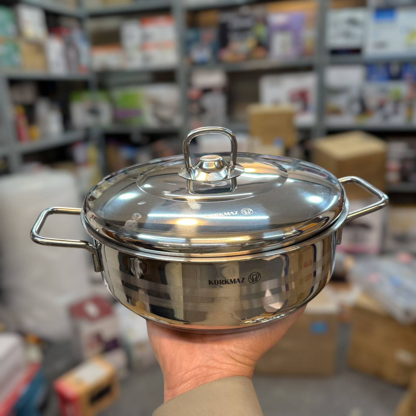 Turkish Korkaz 9 Piece cookware Set