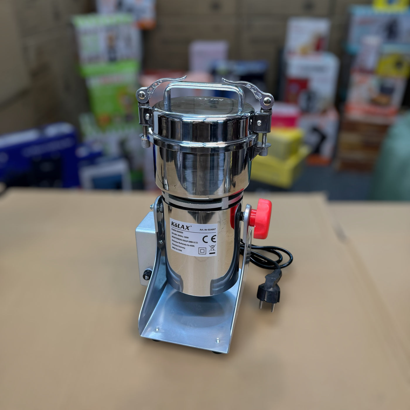 Kolax Stanless Steel Powder Grinder