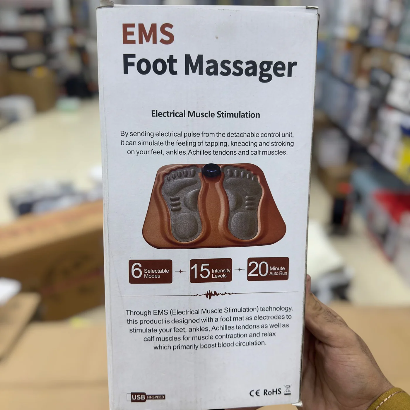 EMS Pulse Rechargeable Foot Massager with 6 Modes