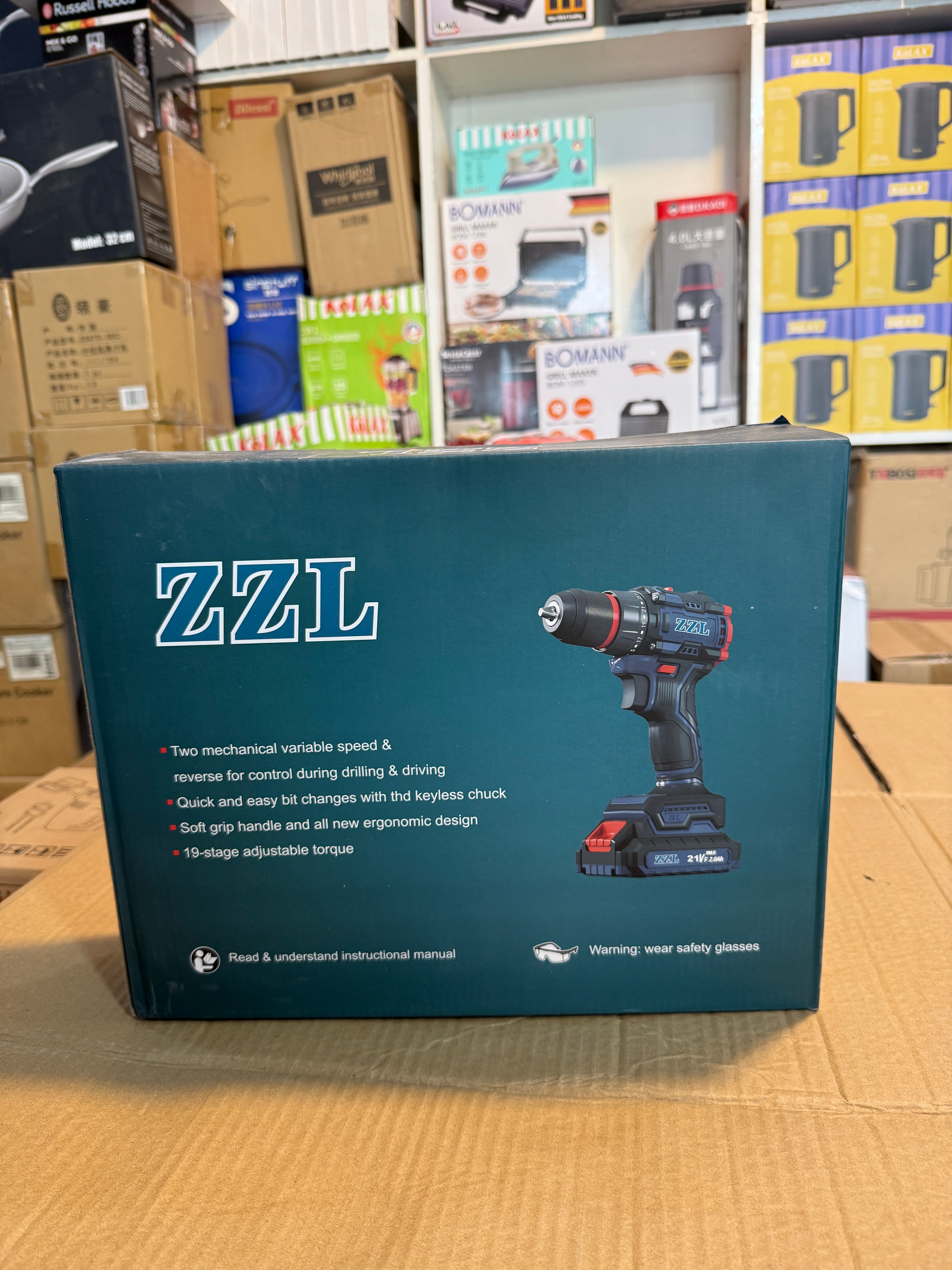 ZZL 48Volt Brushless Drill Set