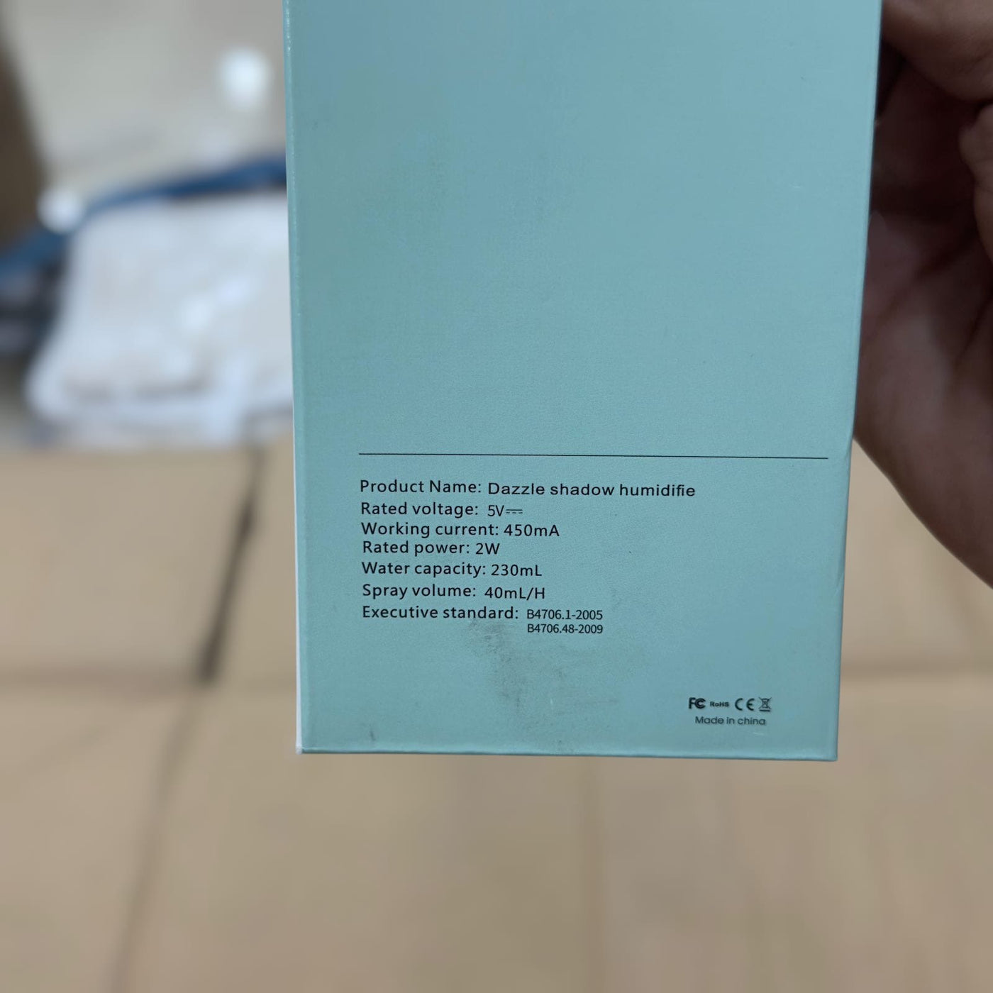 Dazzle Shadow Humidifier RYF-011