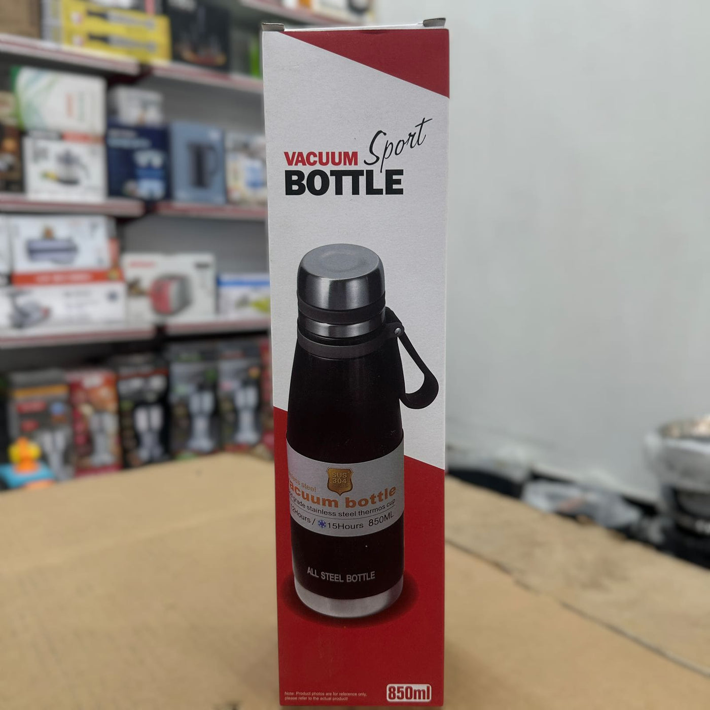 Full Steel Sports Water Bottle 850ml