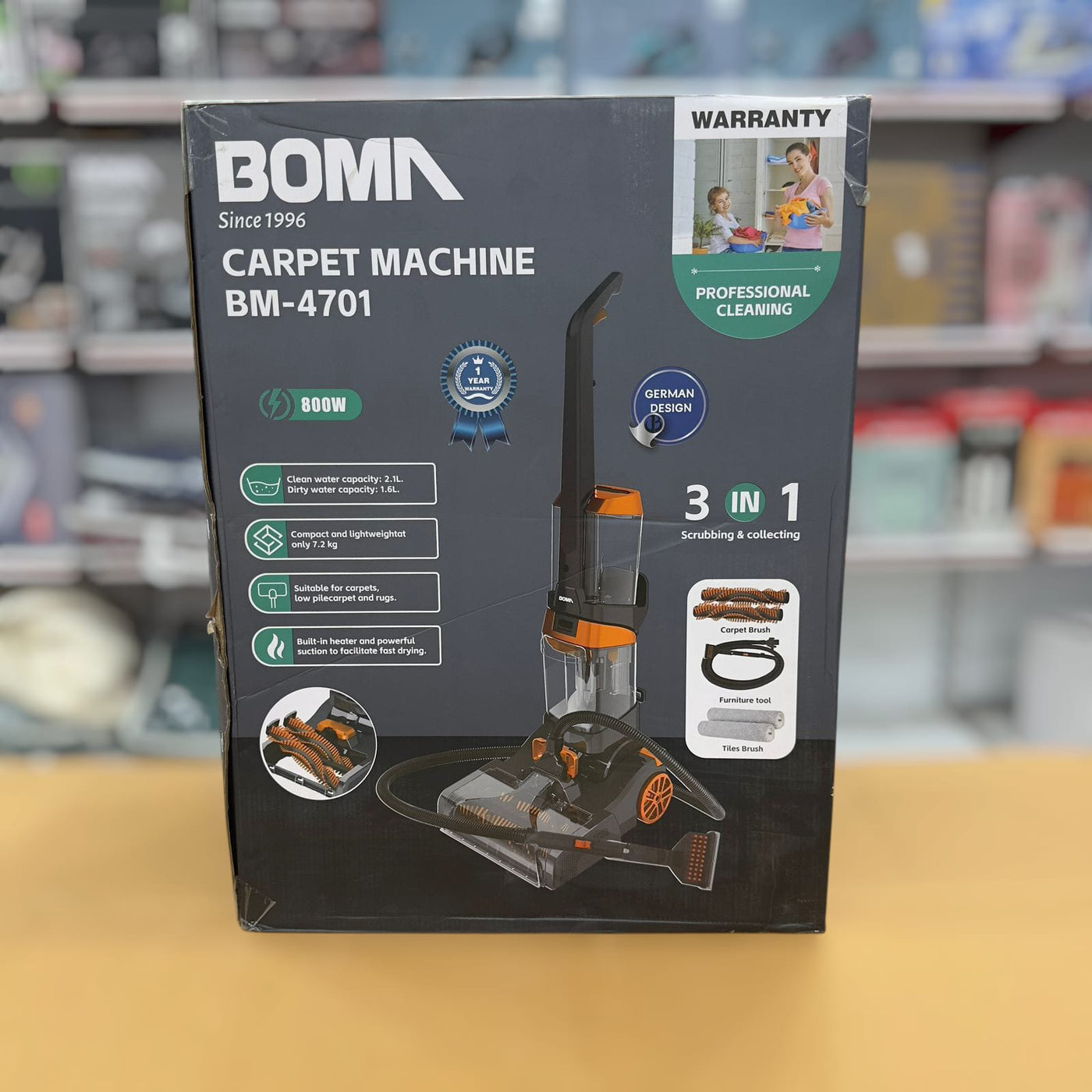 Boma 3 in 1 Carpet Cleaner