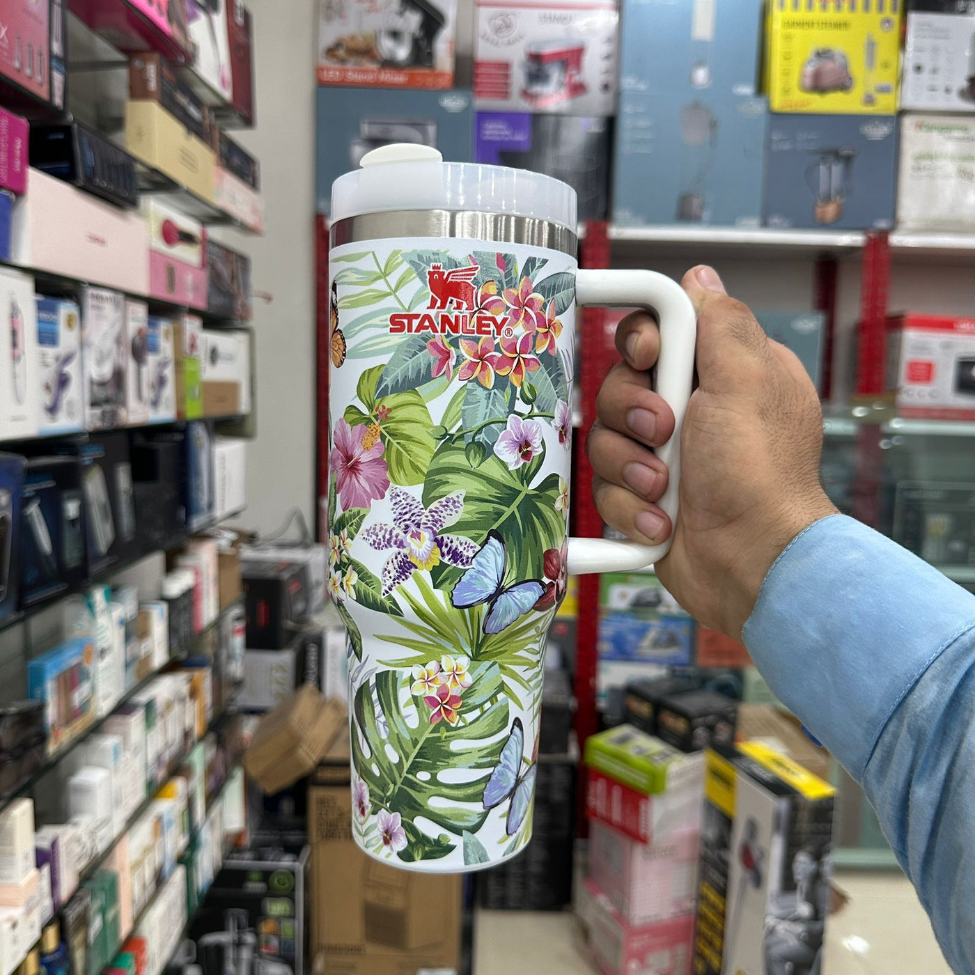 Stanley Flower Design Tumbler 1.18 Litre Capacity