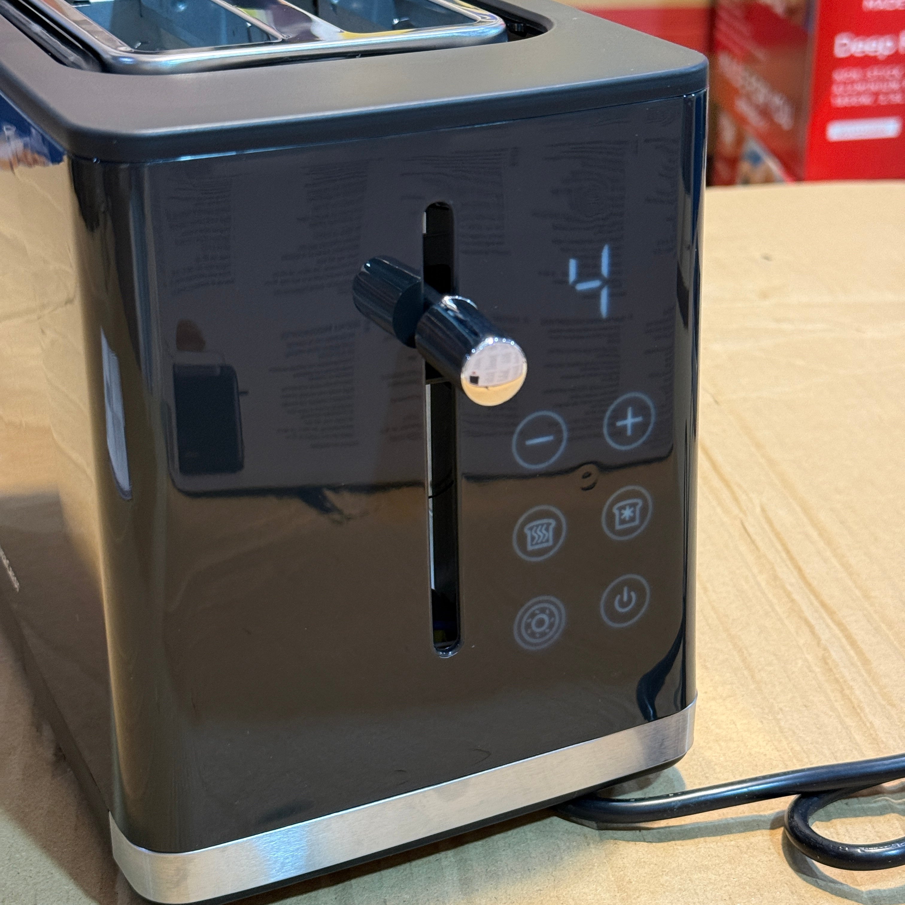 Silver Crest Digital Toaster