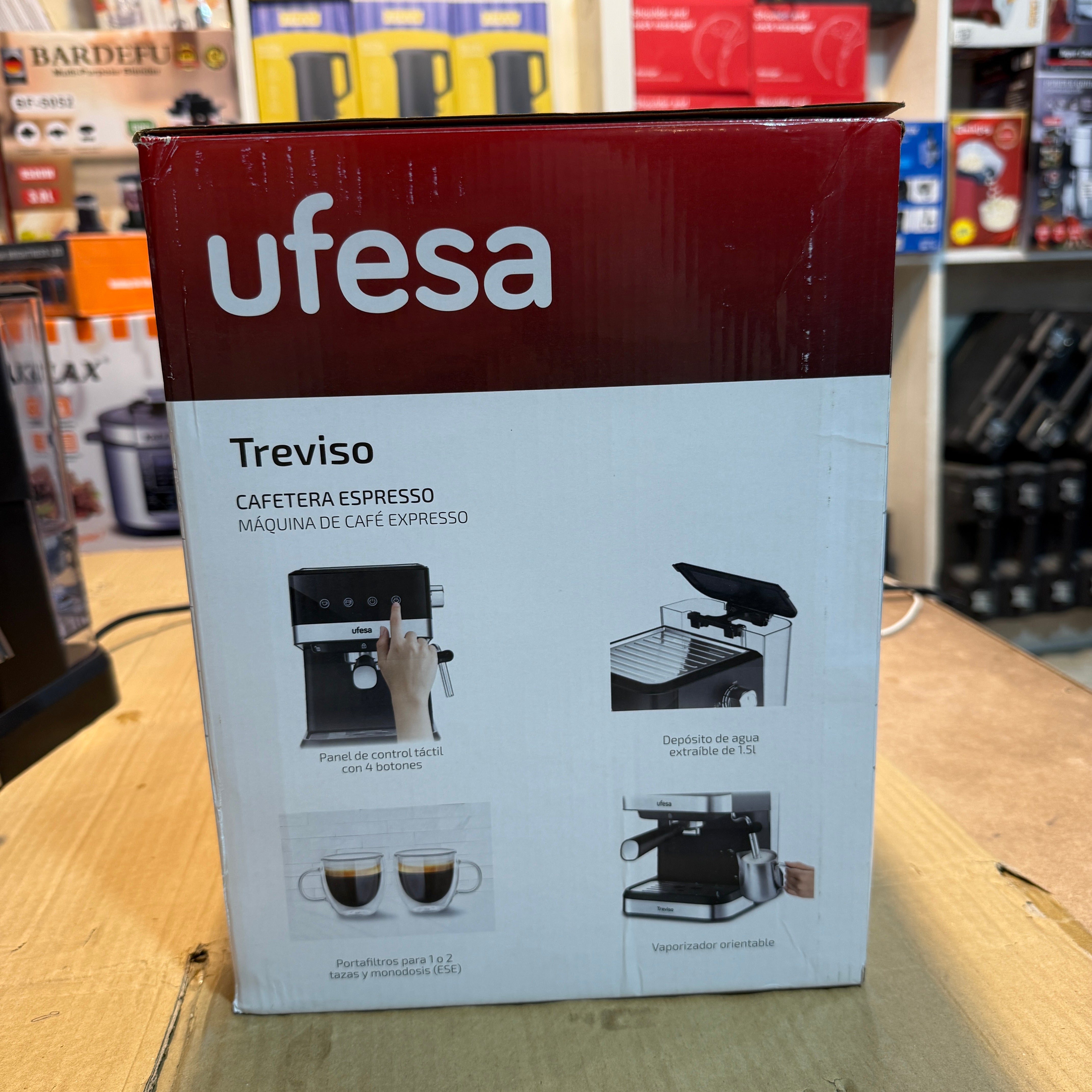Ufesa Spain Brand Coffee Maker 20Bar