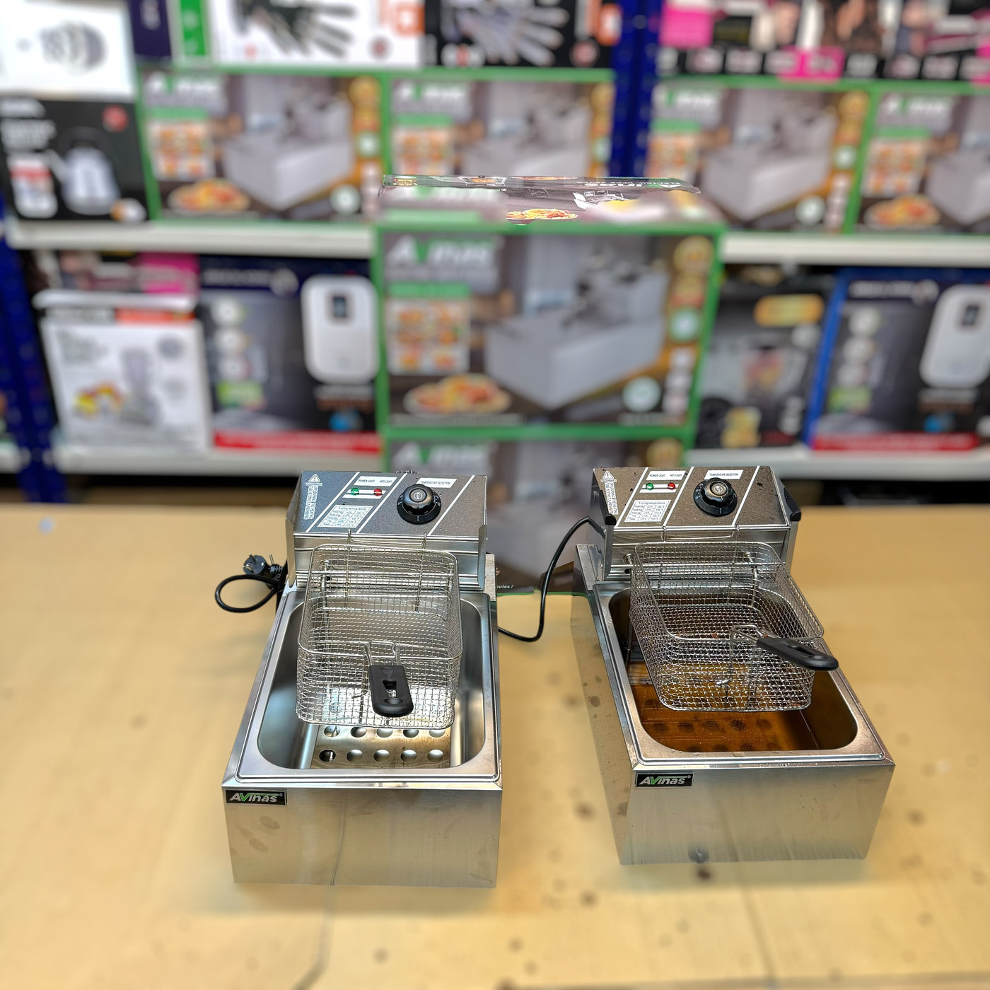 Imported Avinas 6.8L Electric Deep Fryer