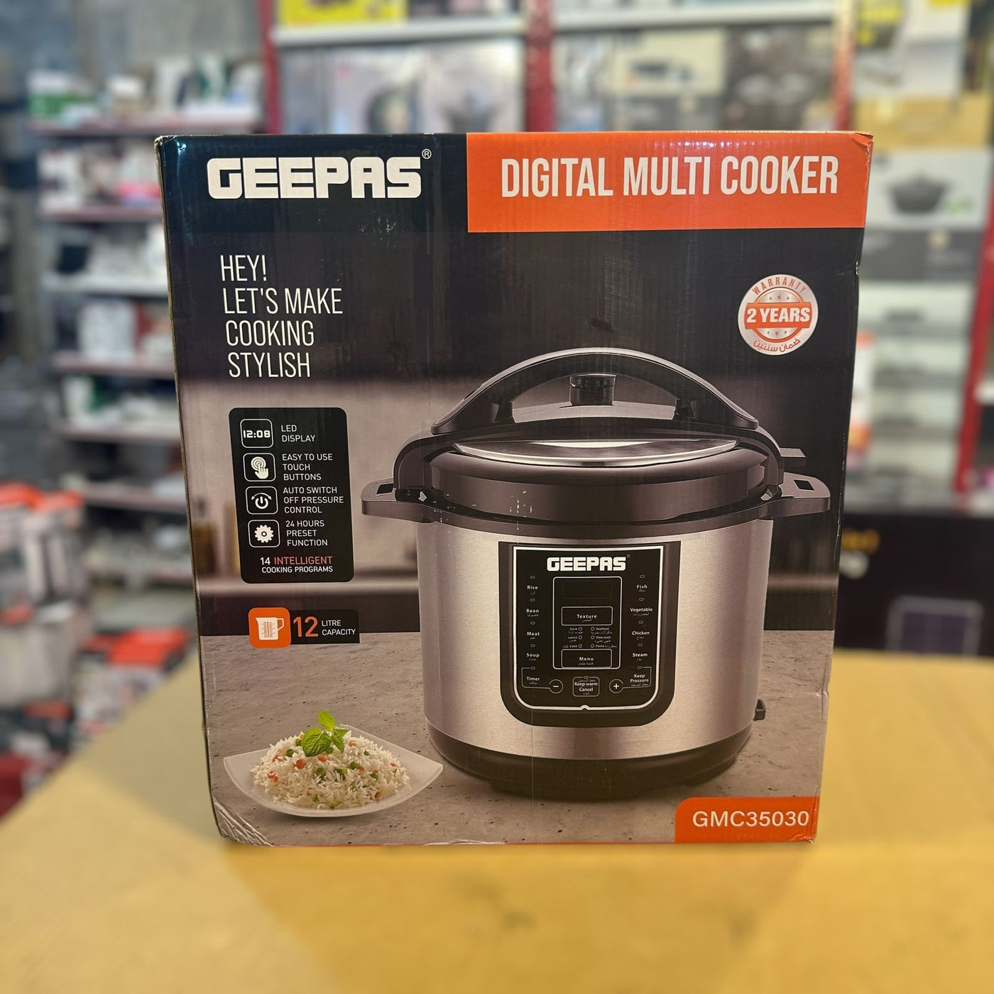 Geepas Digital Multi Cooker