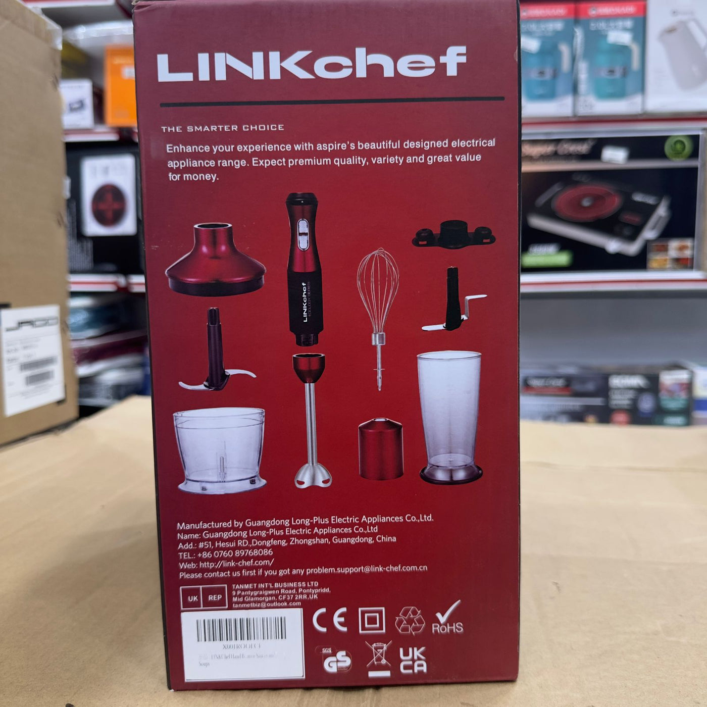 Imported Linkchef 5 in 1 Hand Blender Set