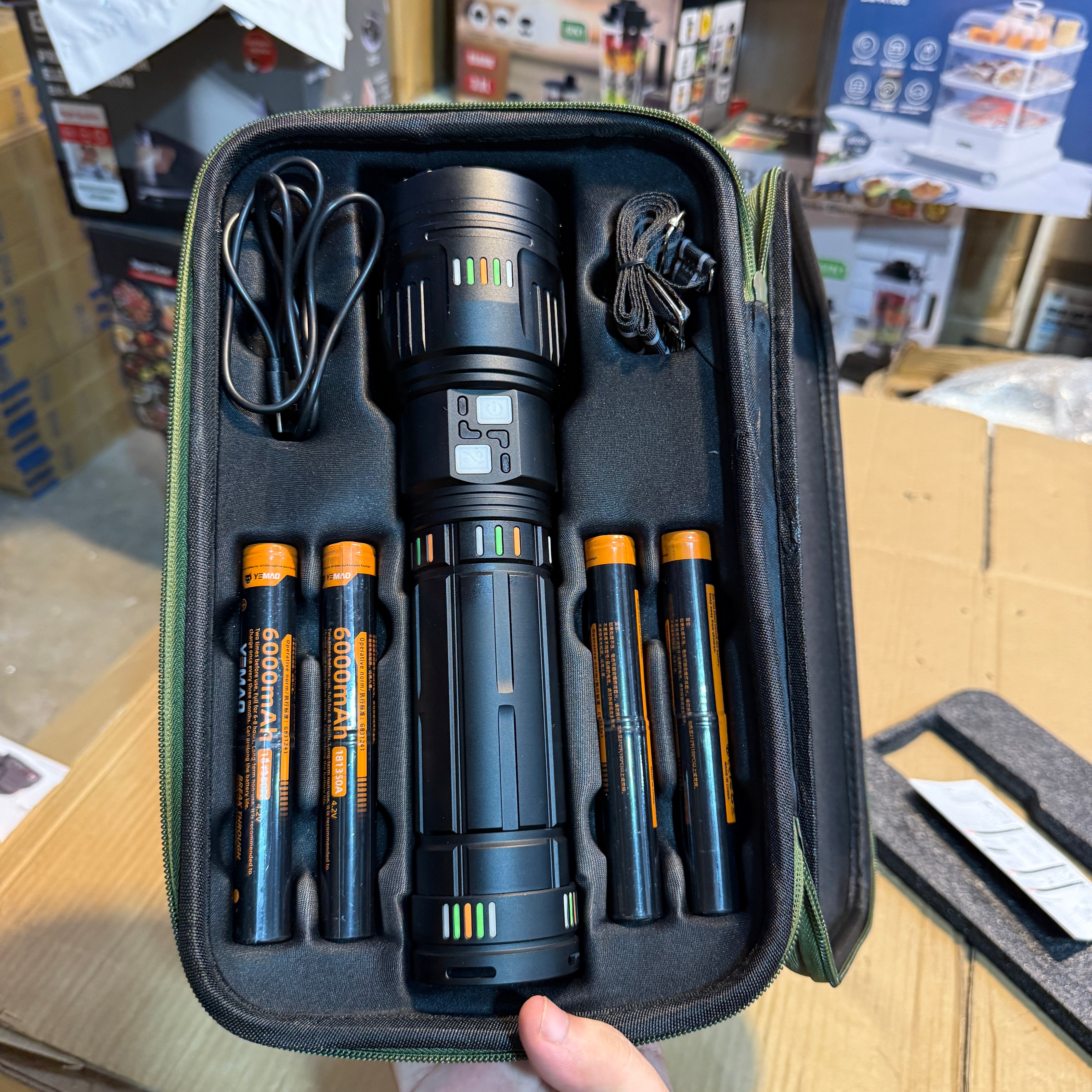 Imported Big Size 3km Flashlight