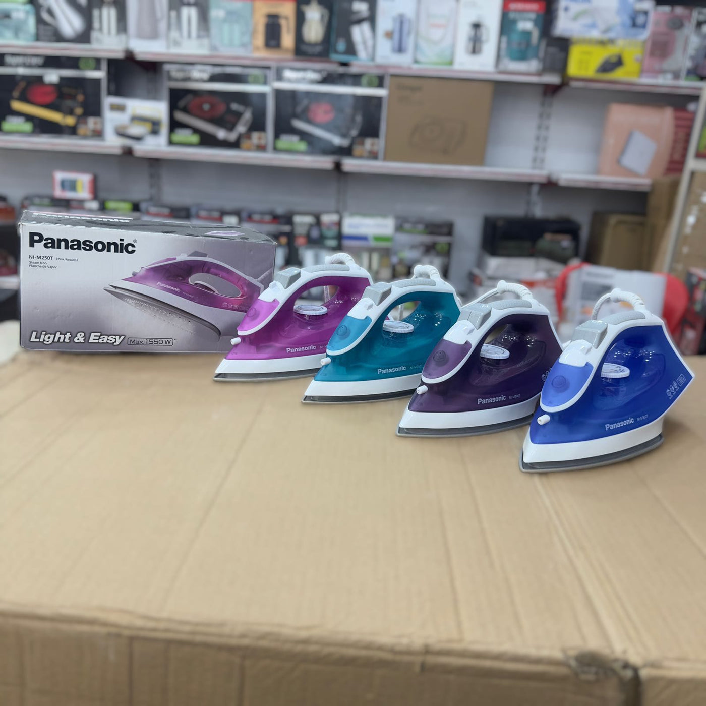 Panasonic Light & Easy Steam Iron NI-M250T