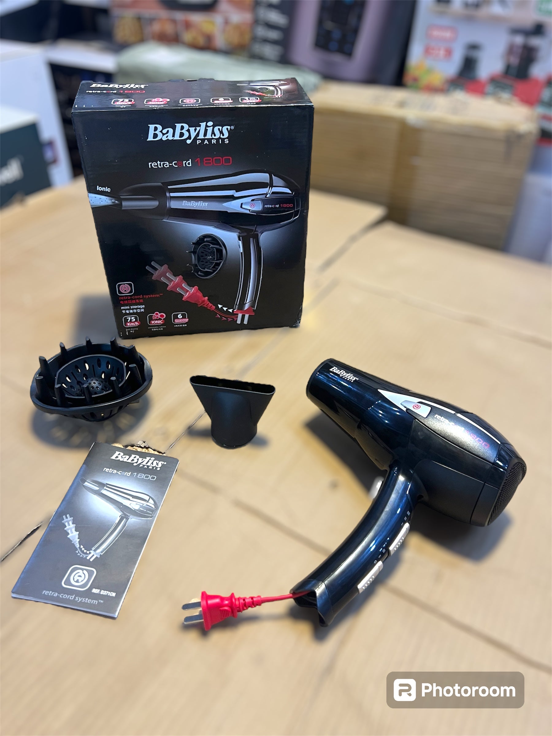 Babyliss USA Retra-cord Model Hair Dryer