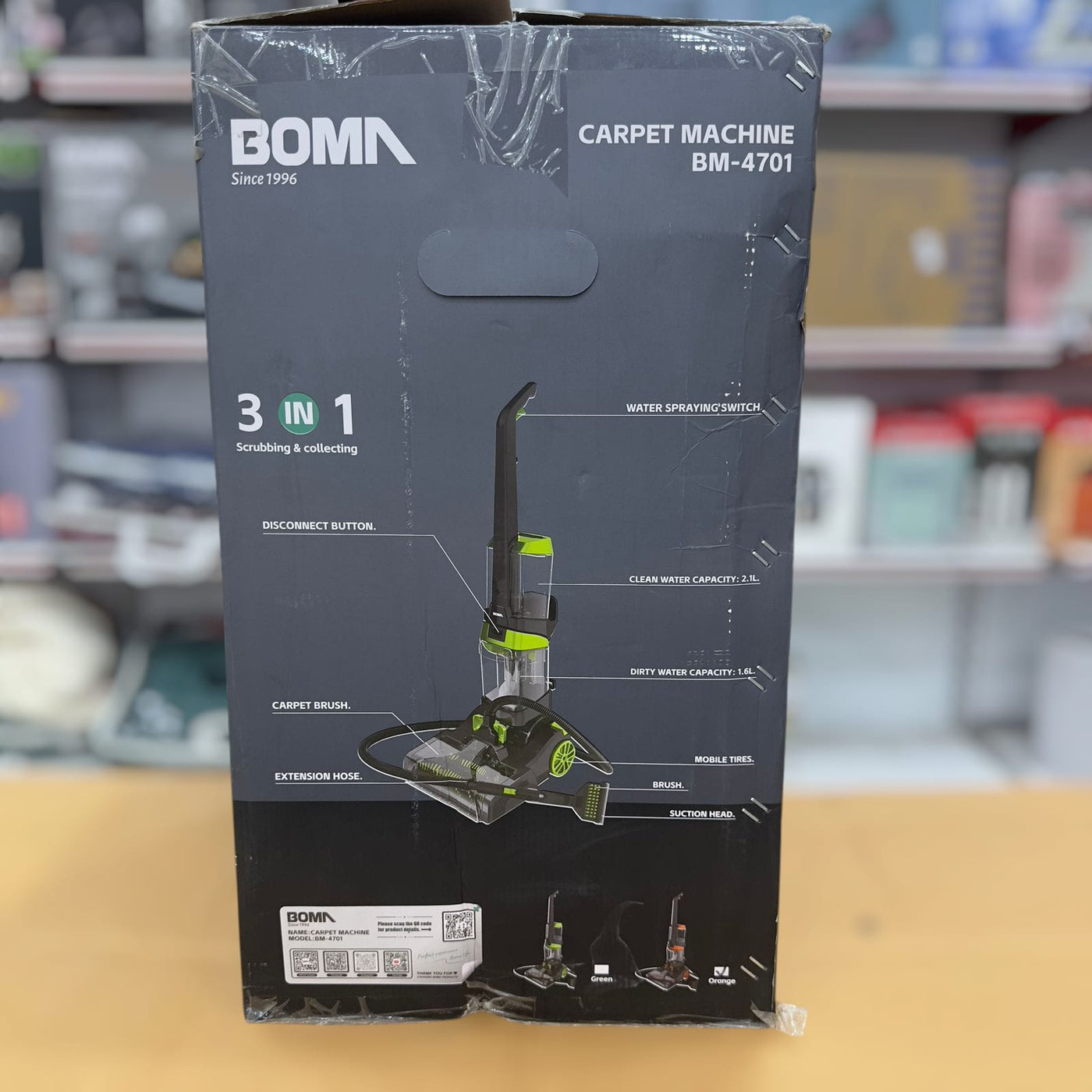 Boma 3 in 1 Carpet Cleaner