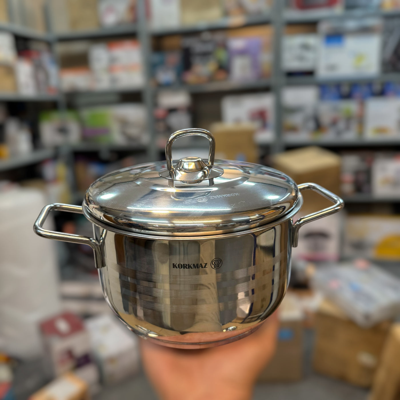 Turkish Korkaz 9 Piece cookware Set
