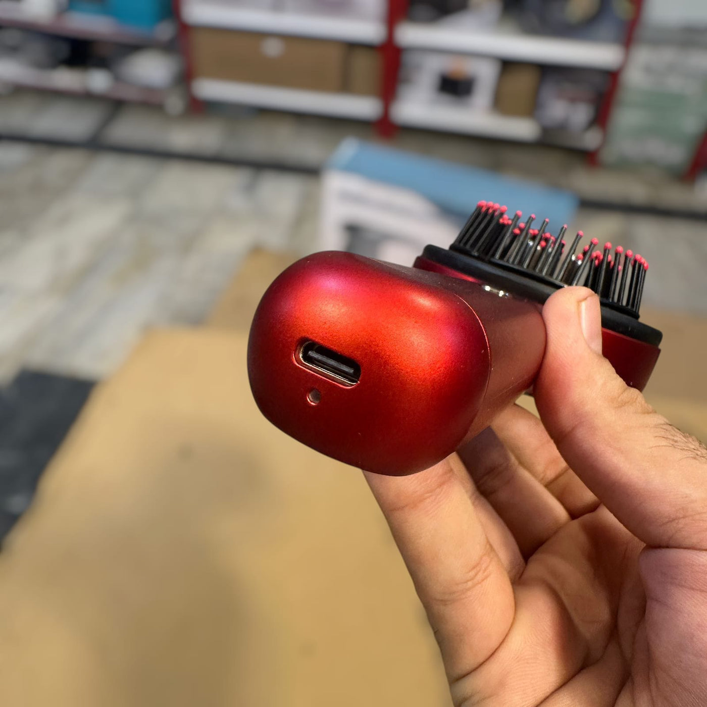 Lott Imported Rechargeable Scalp Massager Comb for Hair Growth