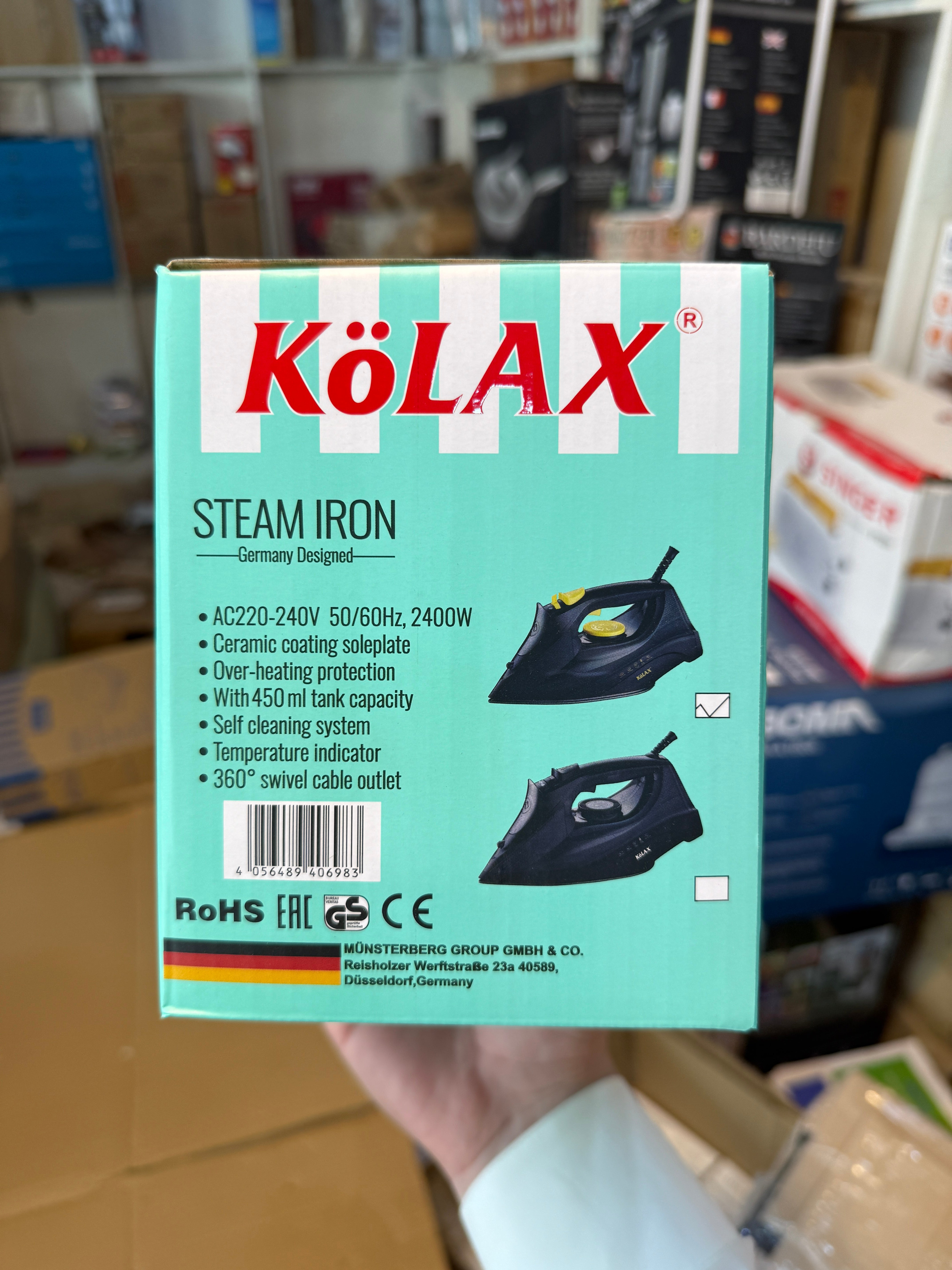 Kolax Germany Steam Iron
