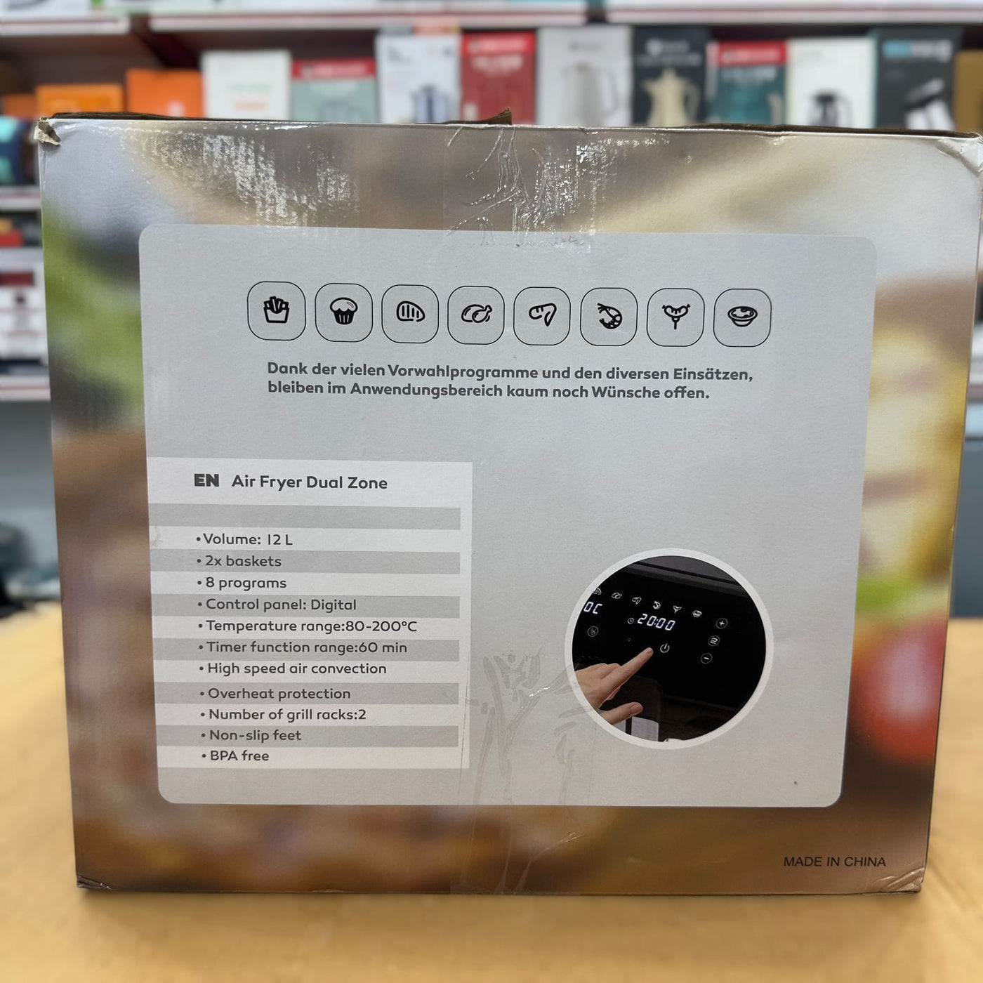 Minda Dual Basket 12L Digital Air Fryer