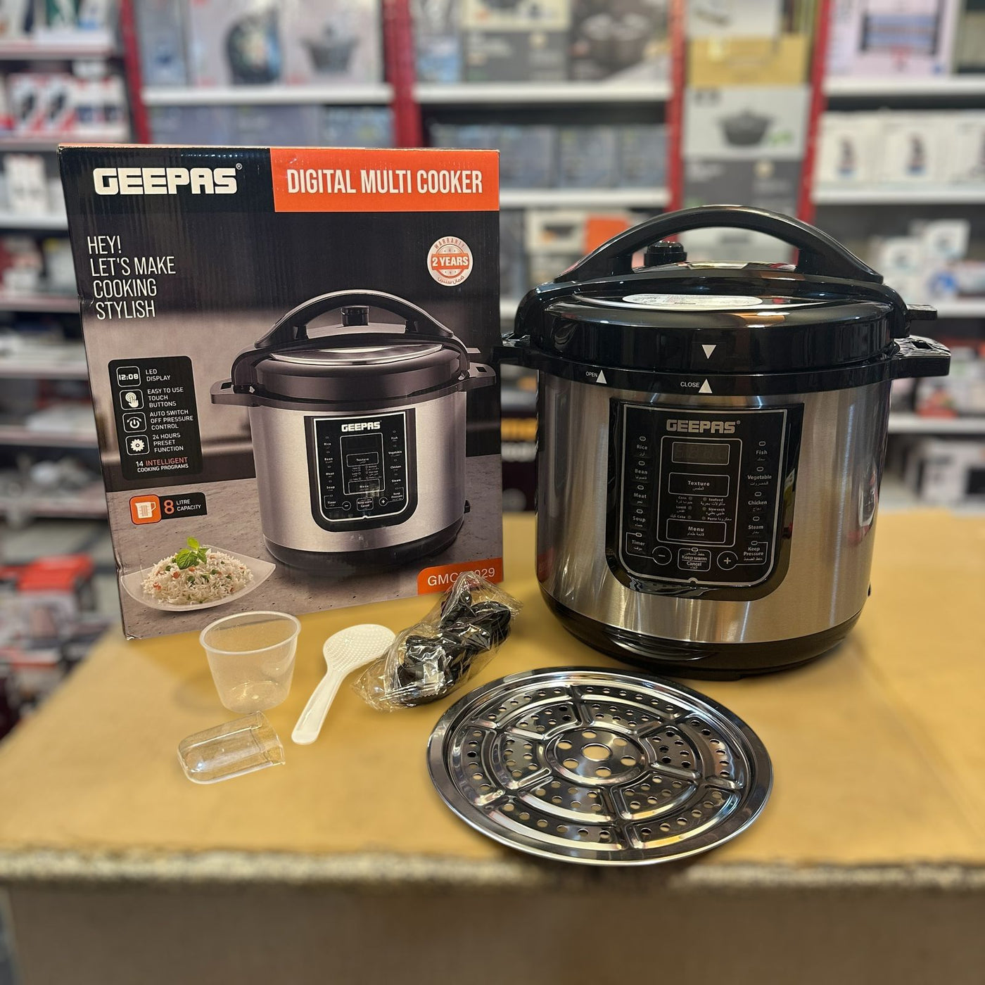 Geepas Digital Multi Cooker