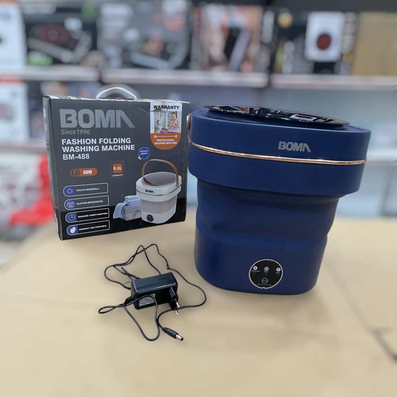 Boma 9L Fashion Folding Washing Machine