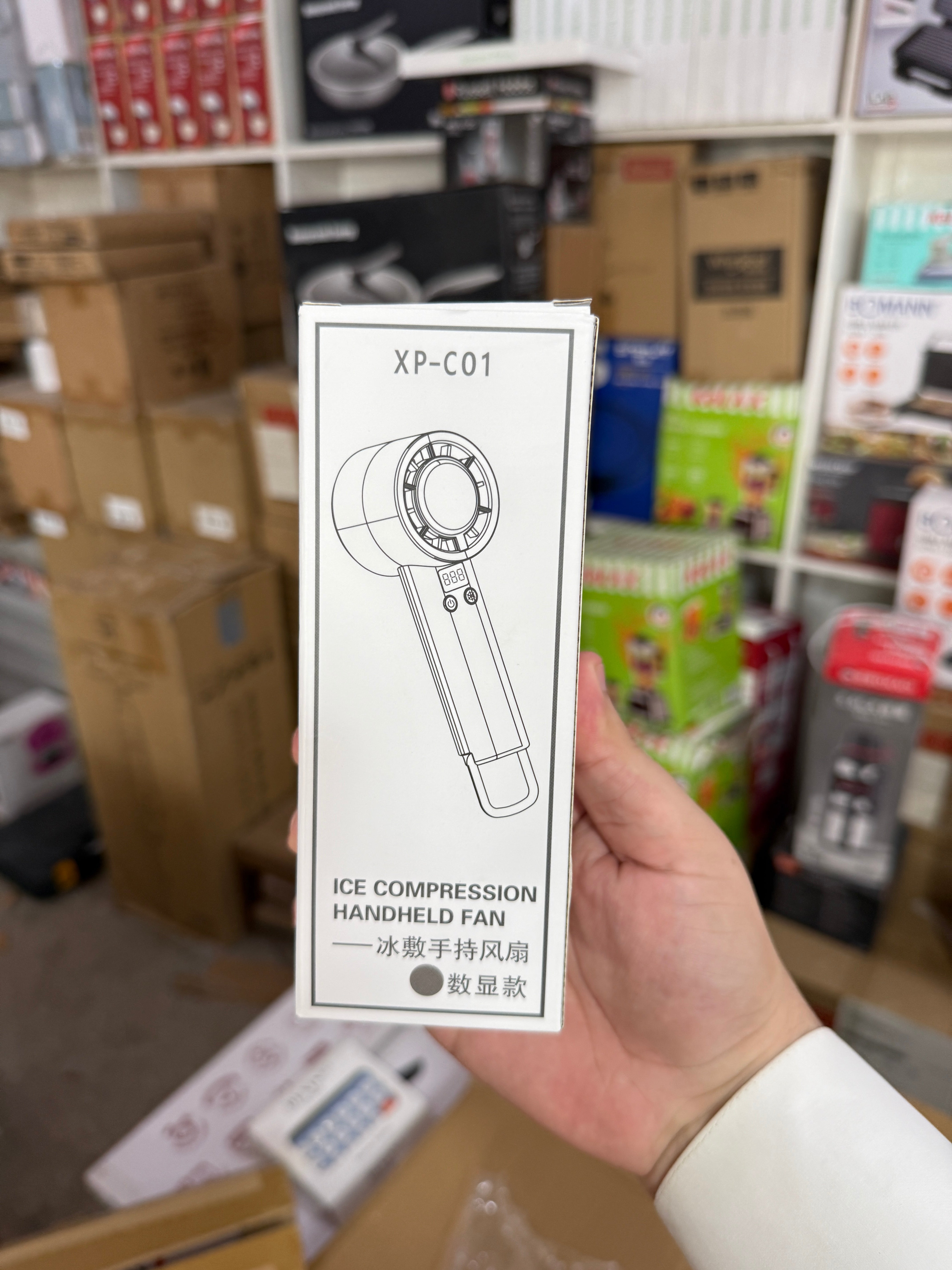 Lott Imported Ice Compression Handheld Fan