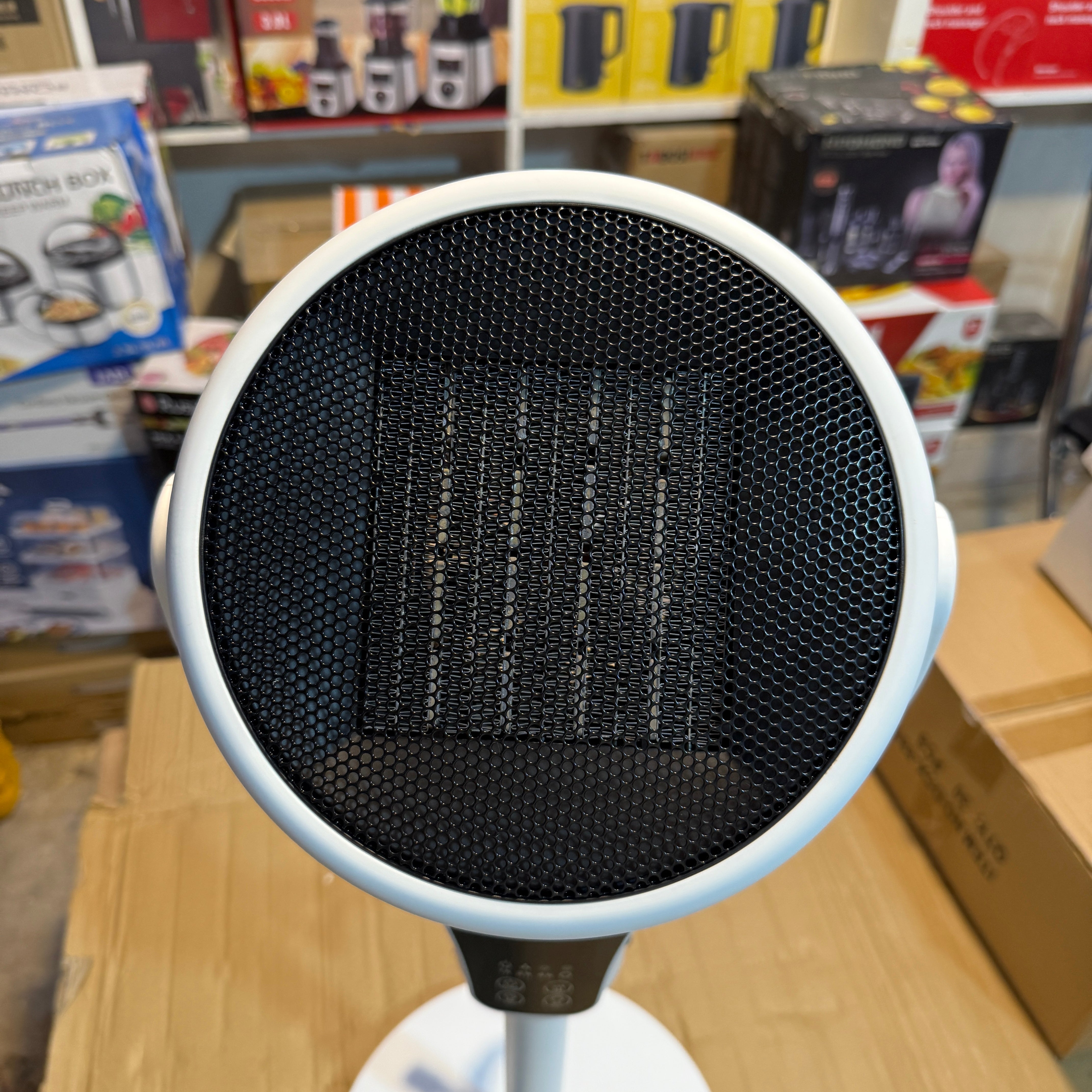 Lott Imported Digital Stand Fan Heater 30Inch