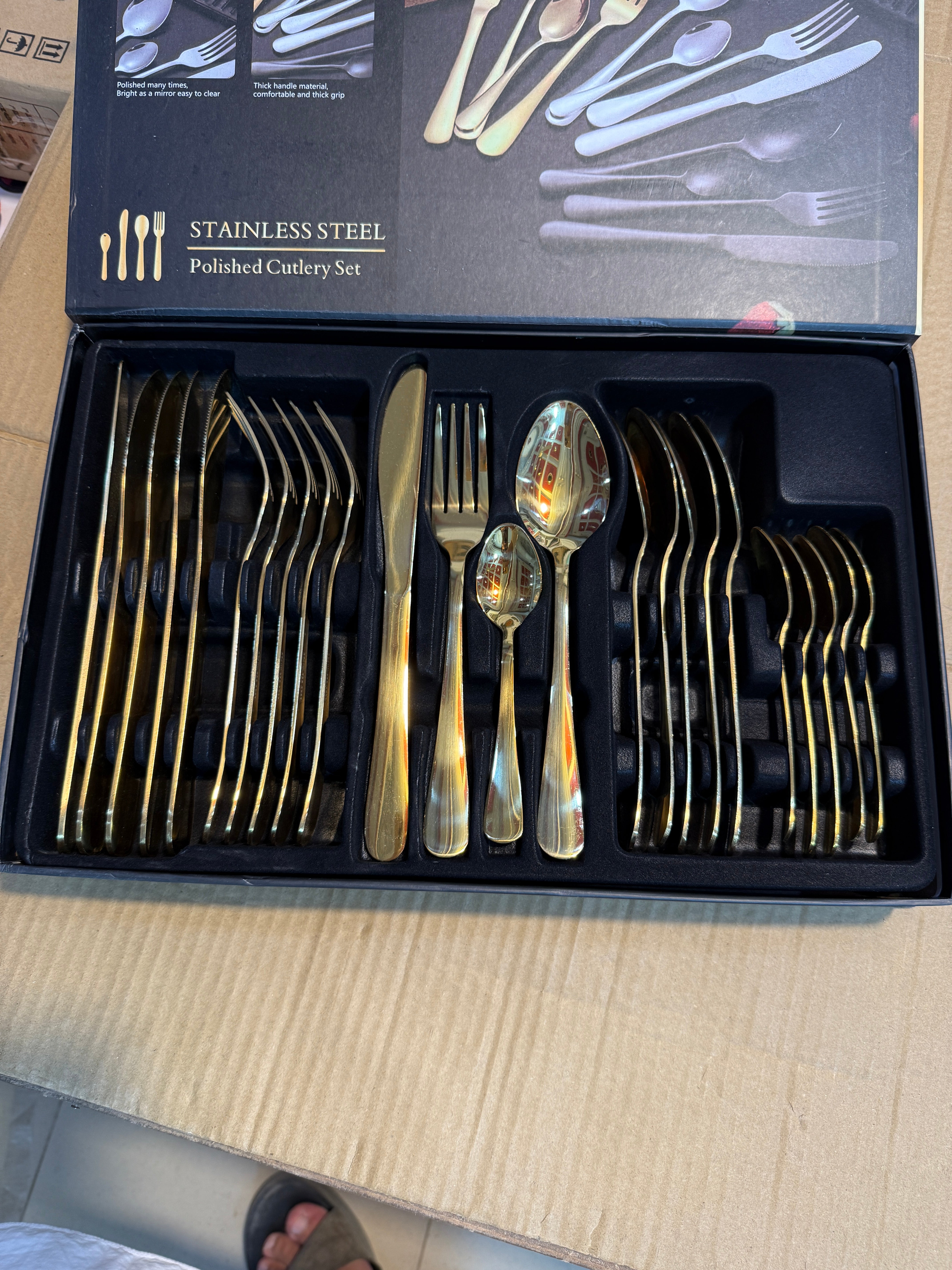 Lott Imported 24Pcs Cutlery Set
