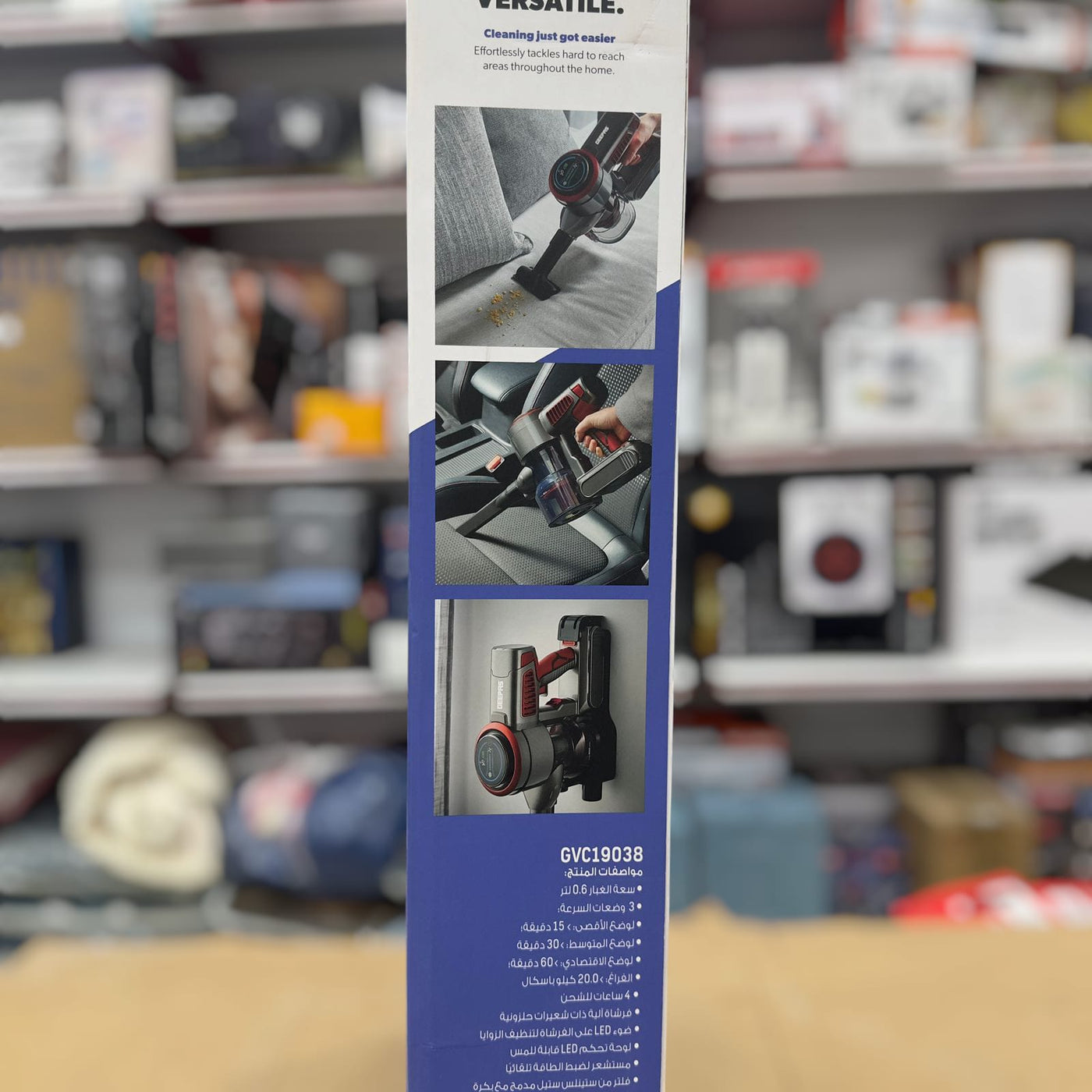Geepas Cordless 2 in 1 Stick & Handheld Vacuum Cleaner 19038