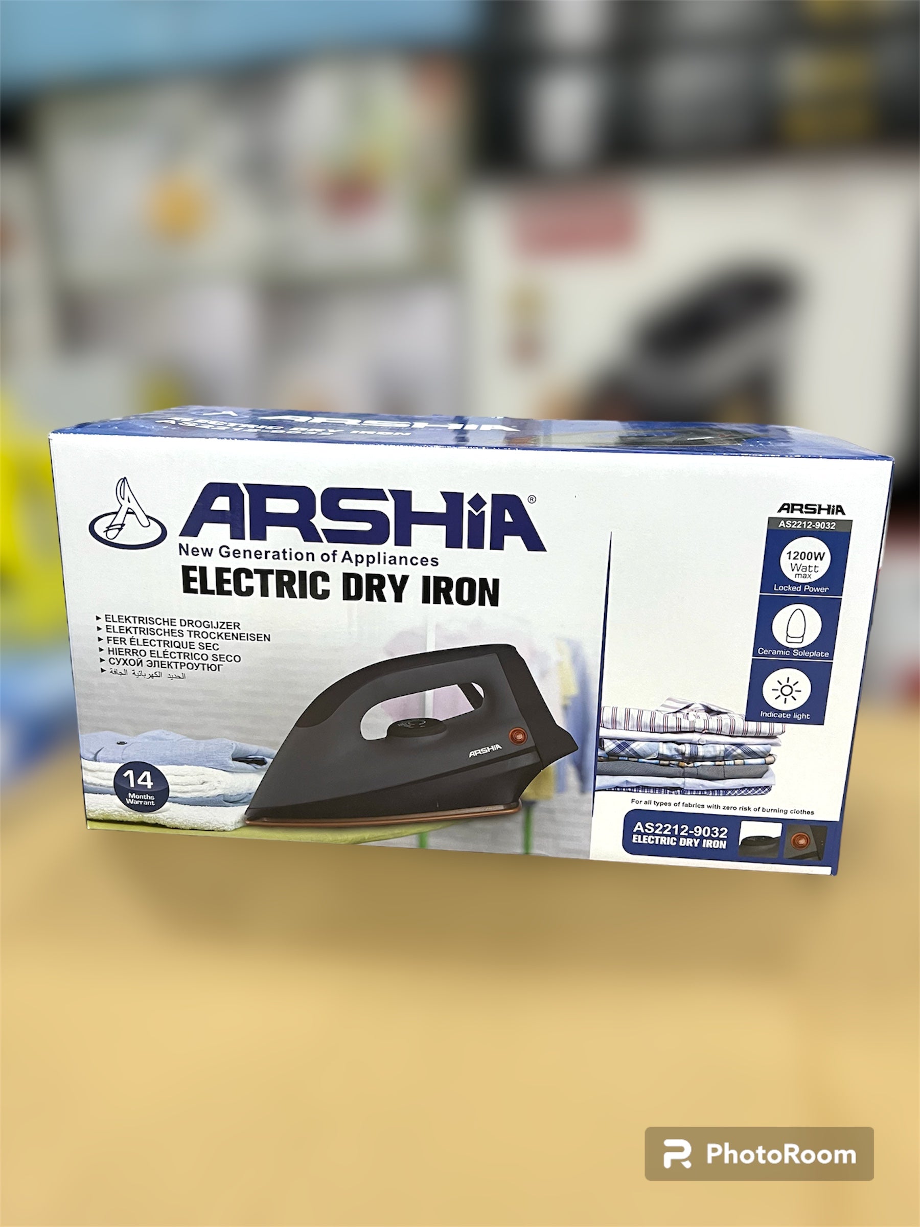 Arshia Heavy Dry Iron