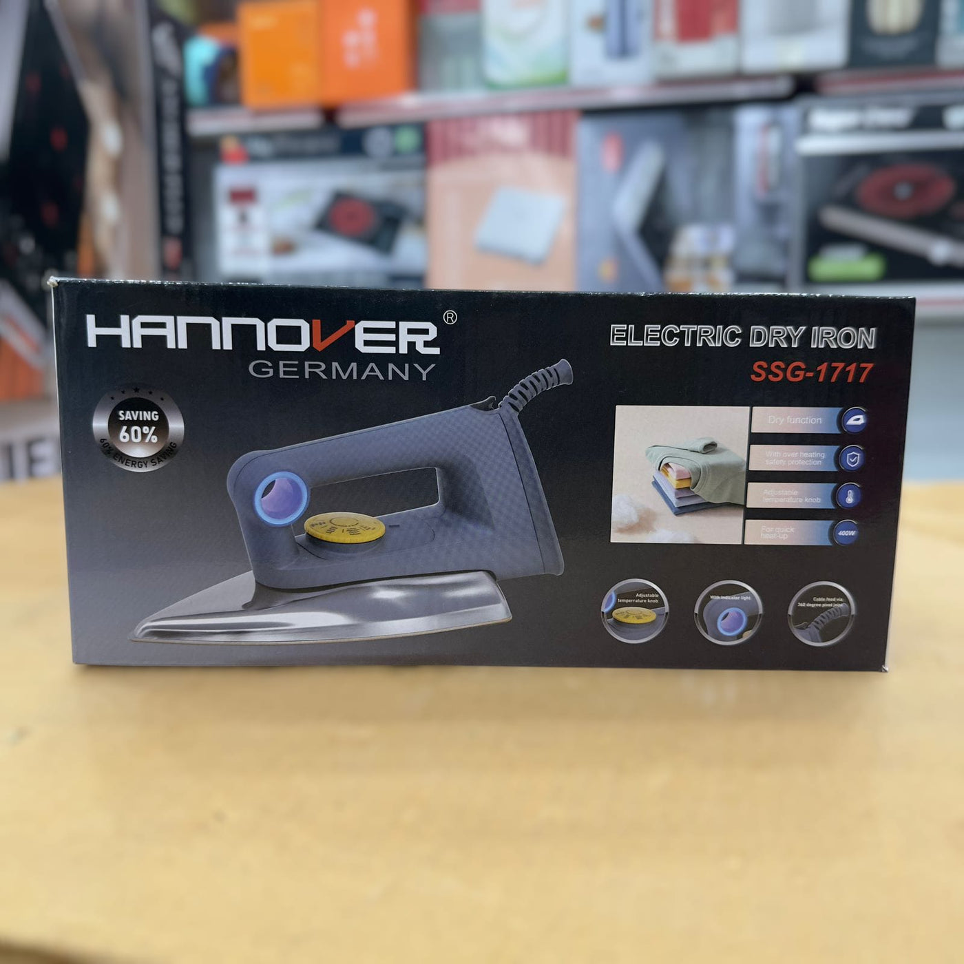 Hannover Electric Dry Iron SSG-1717