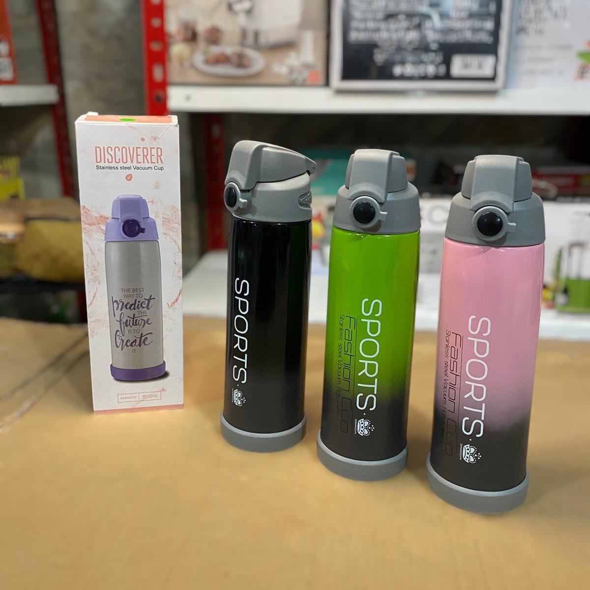 Discover Stainless Steel 800ml Water Bottle