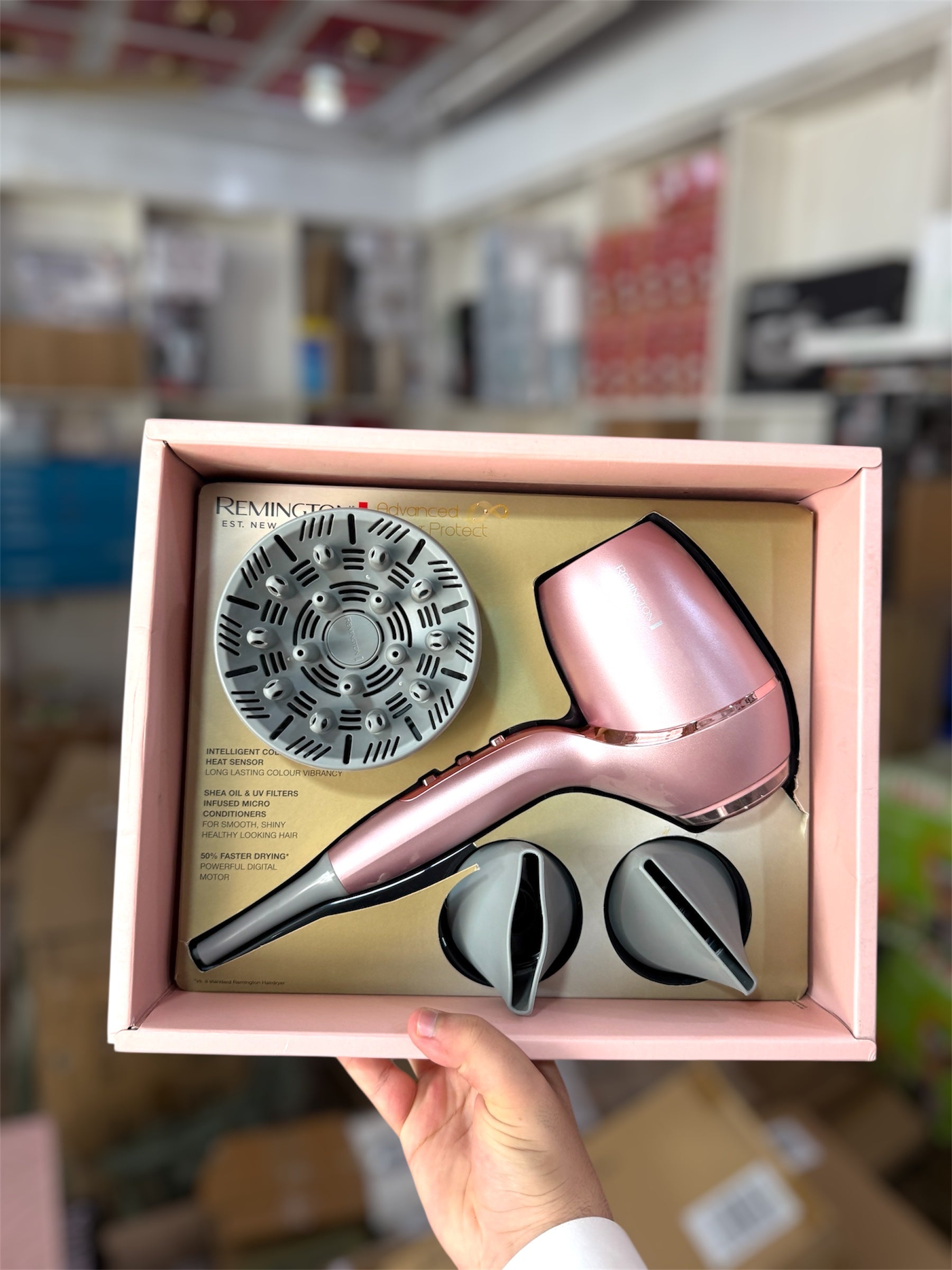 REMINGTON Advanced Colour Protect Hair Dryer EC8800CN